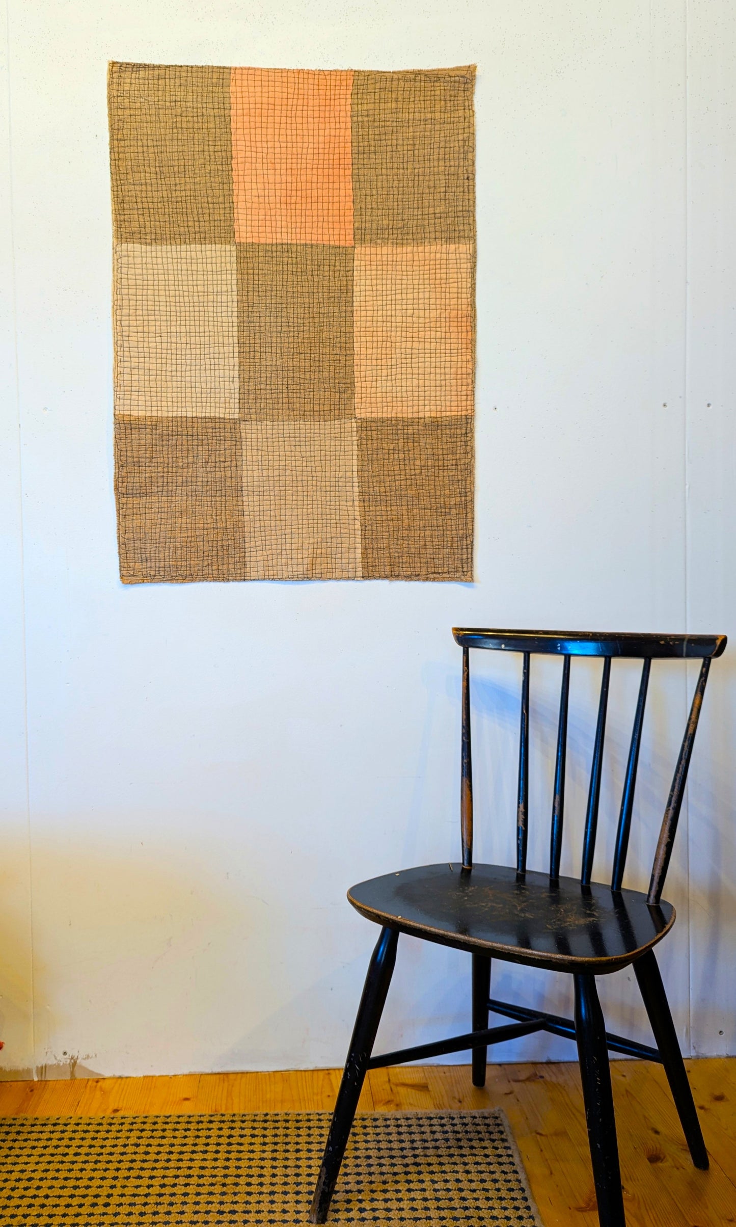 Open Cross with Madder Dye