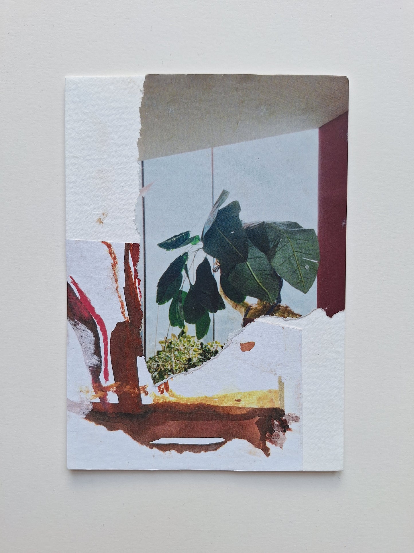 Abigail Robertson — Correspondances #3 — original postcard artwork