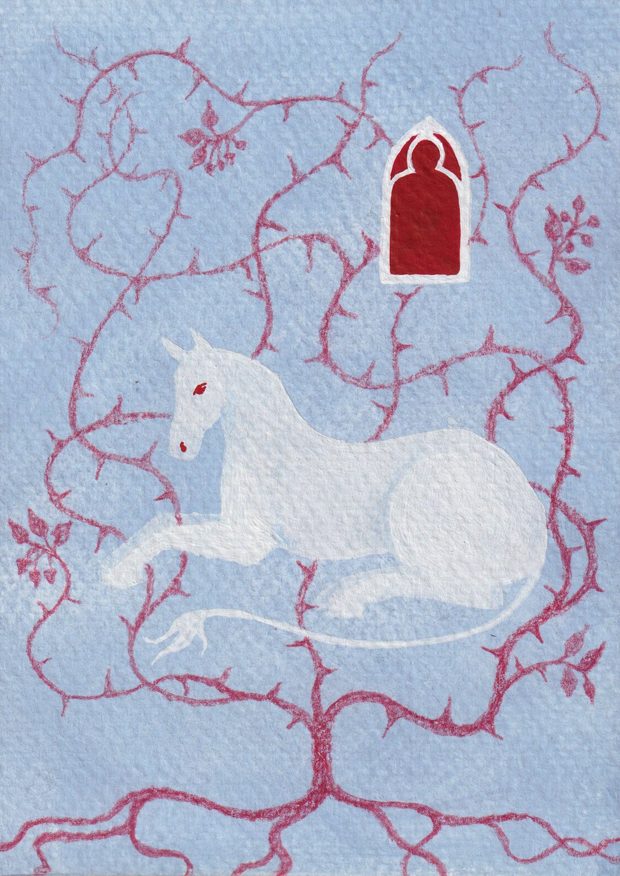 Adela Podgórska — Correspondances #1 — original postcard artwork