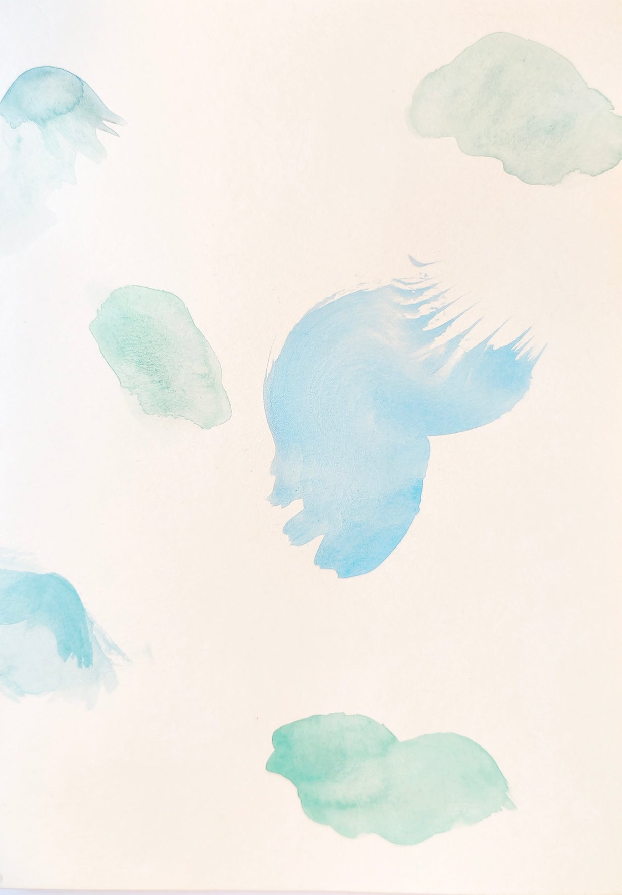 Alessandra Carosi — Correspondances #1 — original postcard artwork