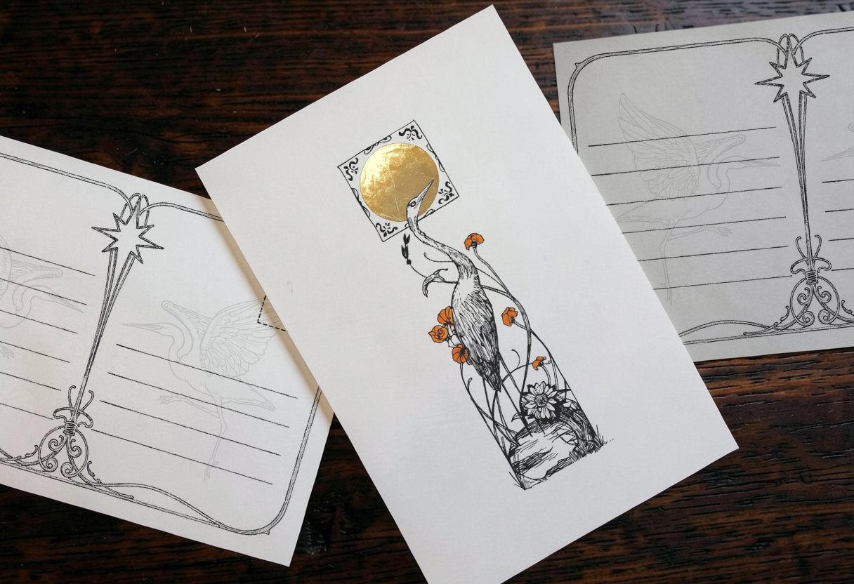 Alex Boyd — Correspondances #2 — original postcard artwork