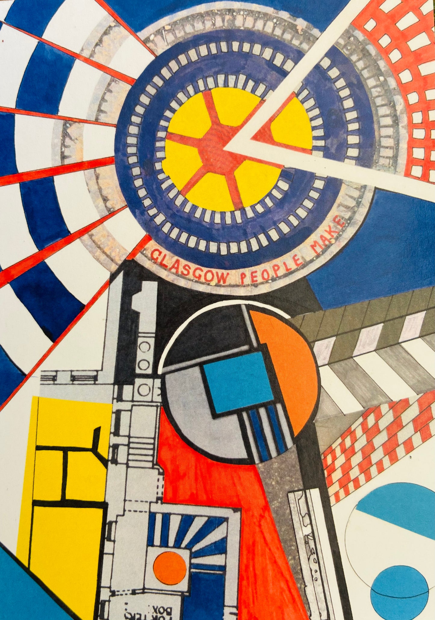 Alex McEwan — Correspondances #1 — original postcard artwork