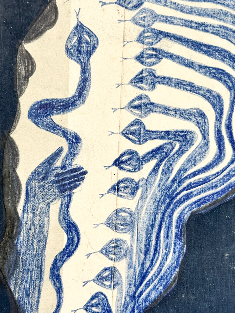 Serpents bleus
