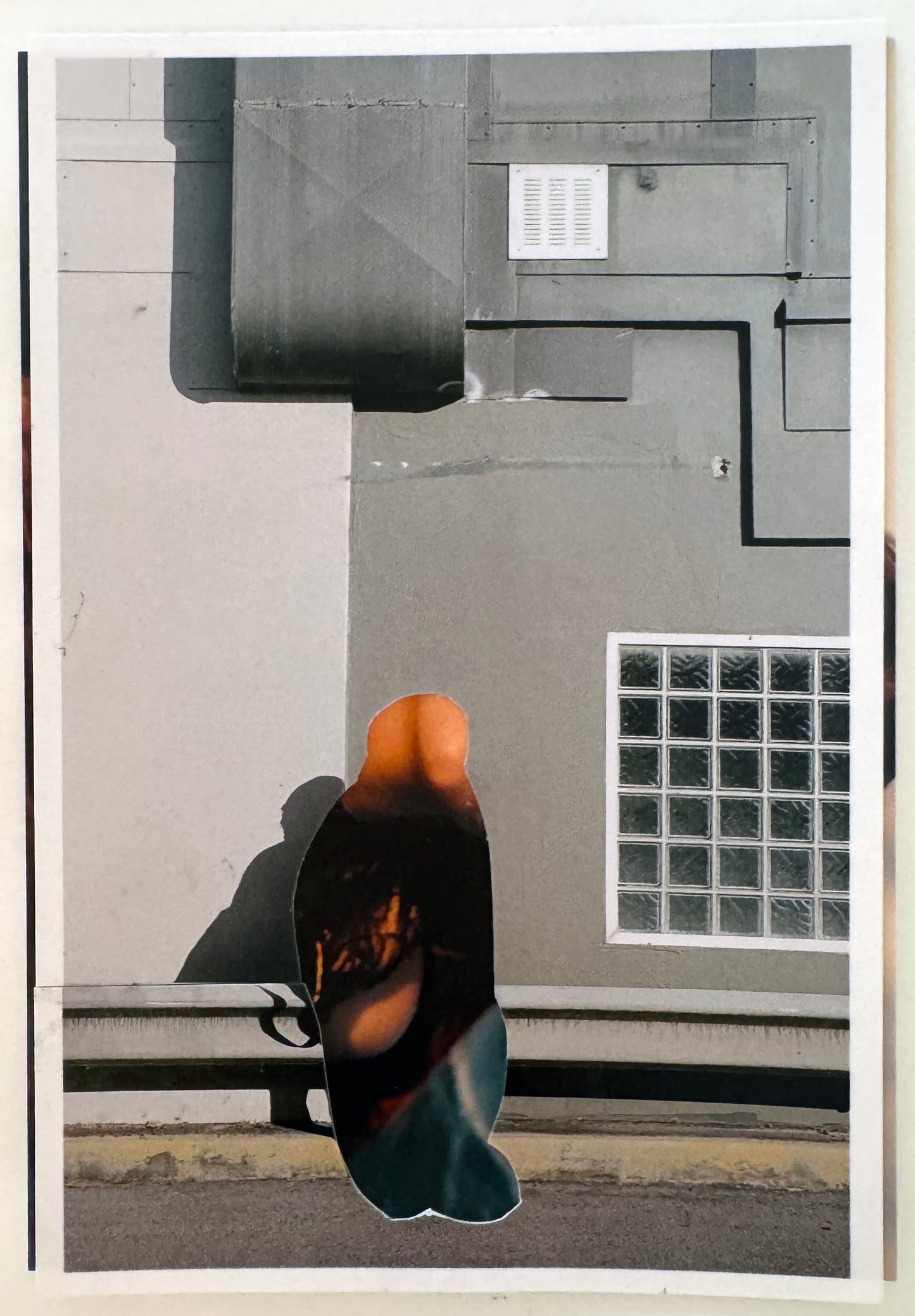 Amber Melody — Correspondances #1 — original postcard artwork
