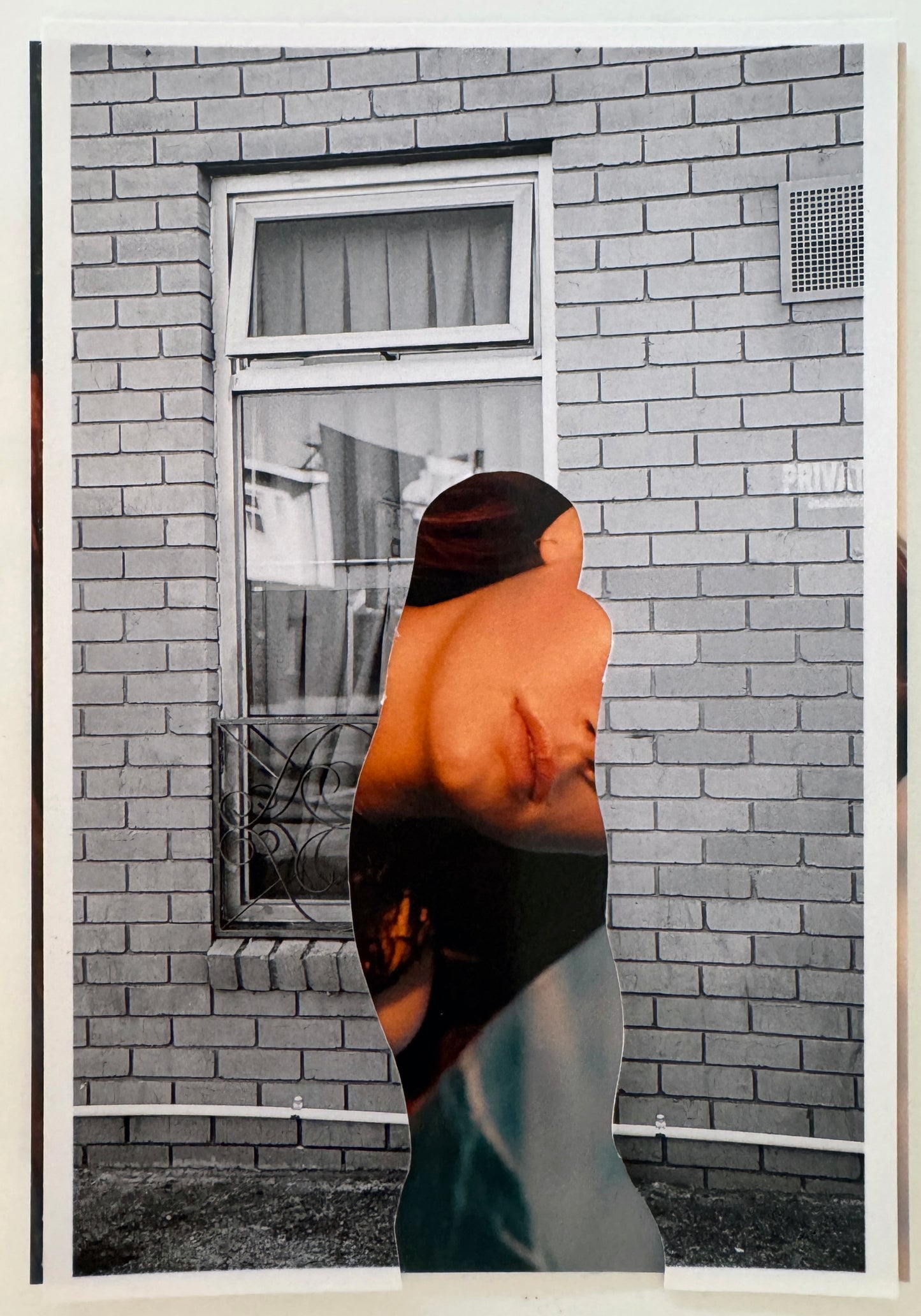 Amber Melody — Correspondances #2 — original postcard artwork