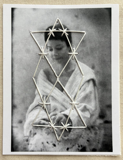 Aneta Wlodyka — Correspondances #2 — original postcard artwork