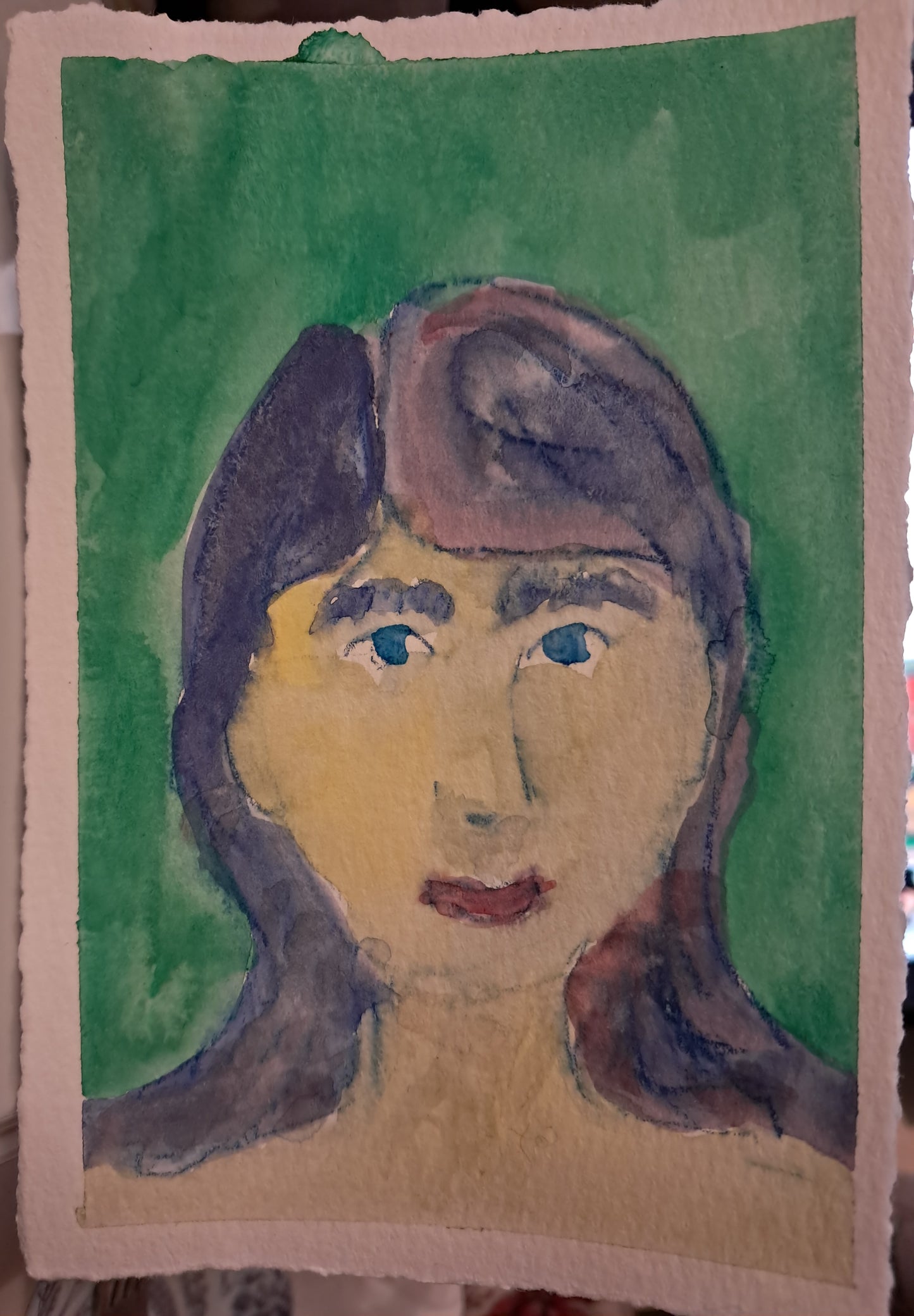 Ann Youmans — Correspondances #3 — original postcard artwork