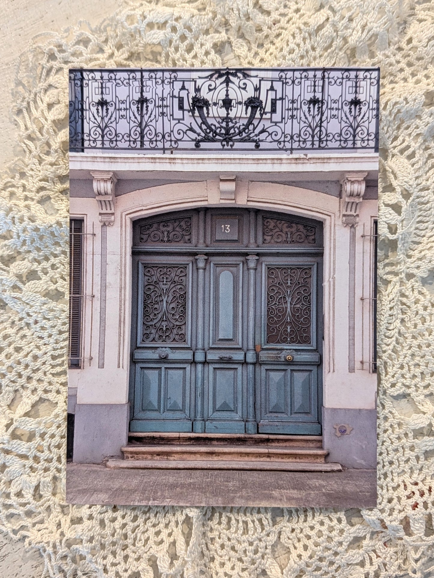 Antoinette Karsten — Correspondances #2 — original postcard artwork