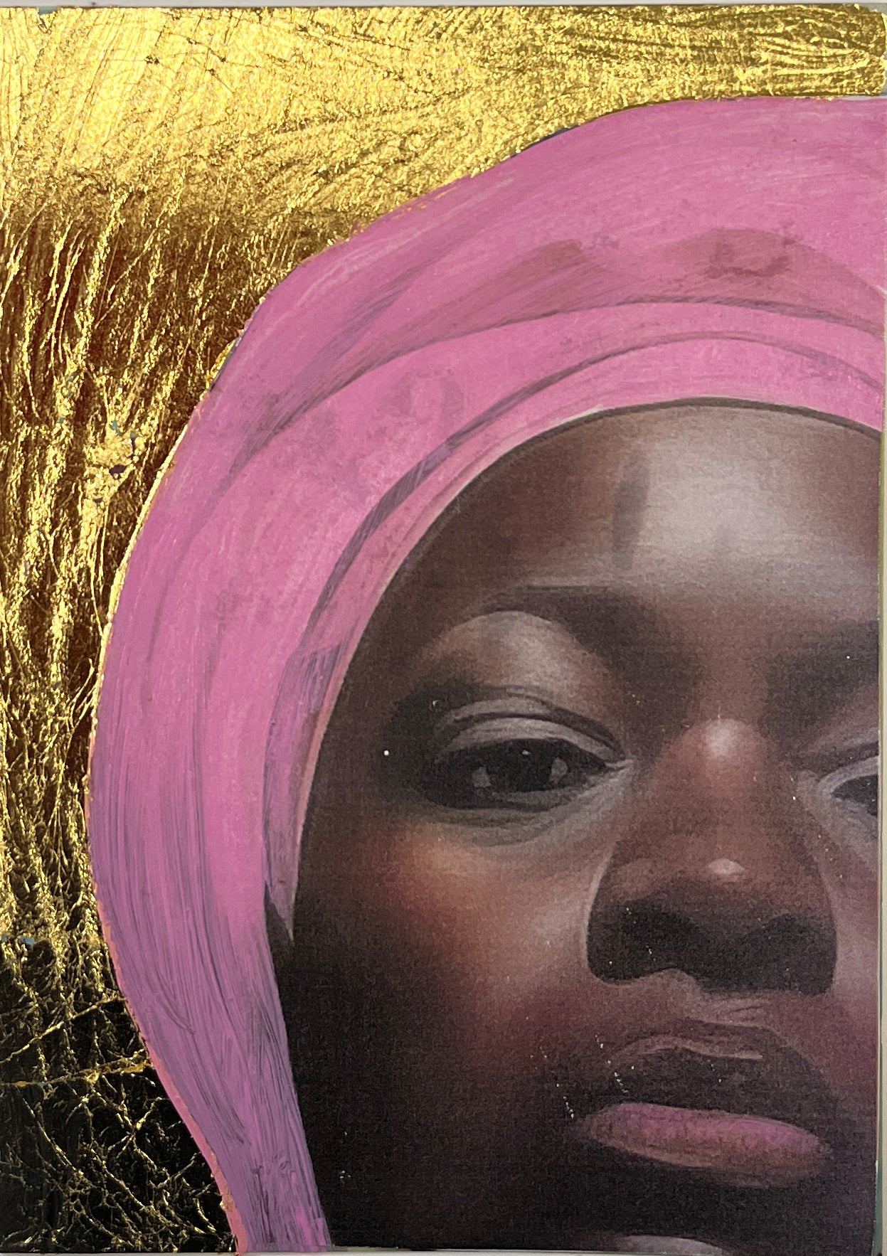 Bettina Hauke — Correspondances #3 — original postcard artwork