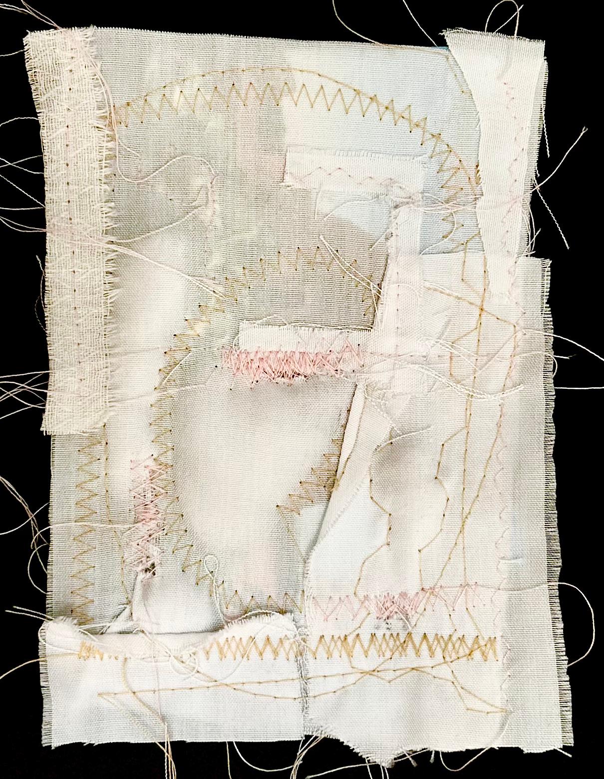 CARMEN ESCUDERO GONZÁLEZ — Correspondances #2 — original postcard artwork
