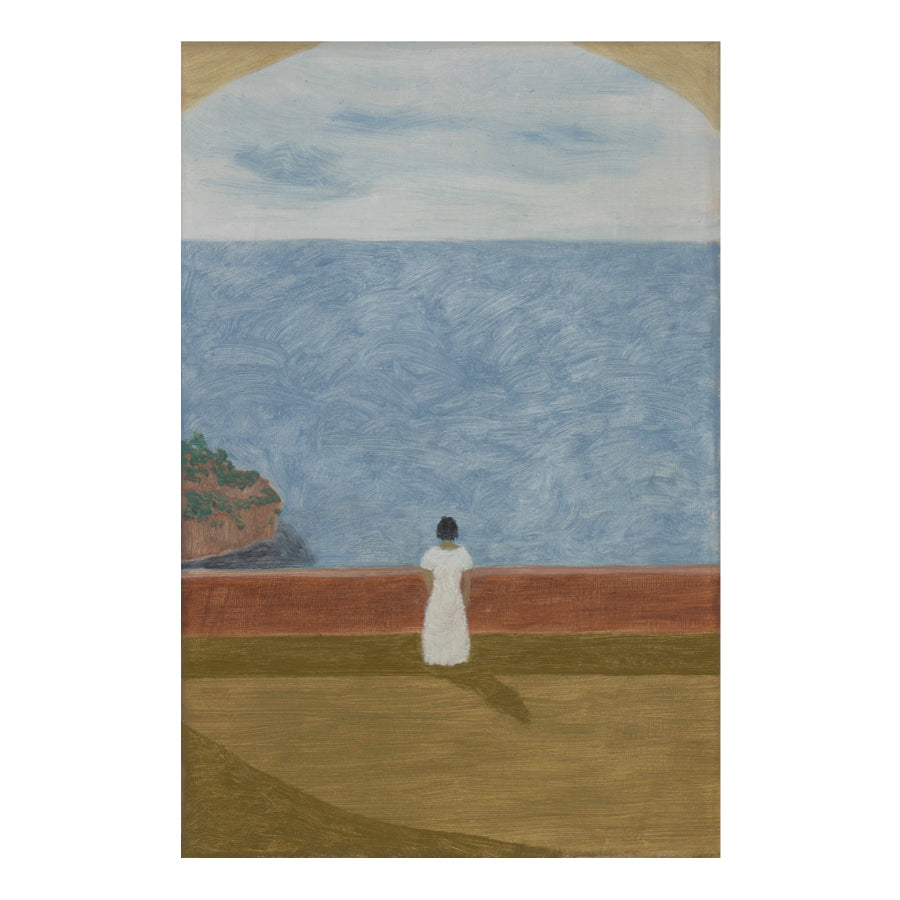 Girl in white dress