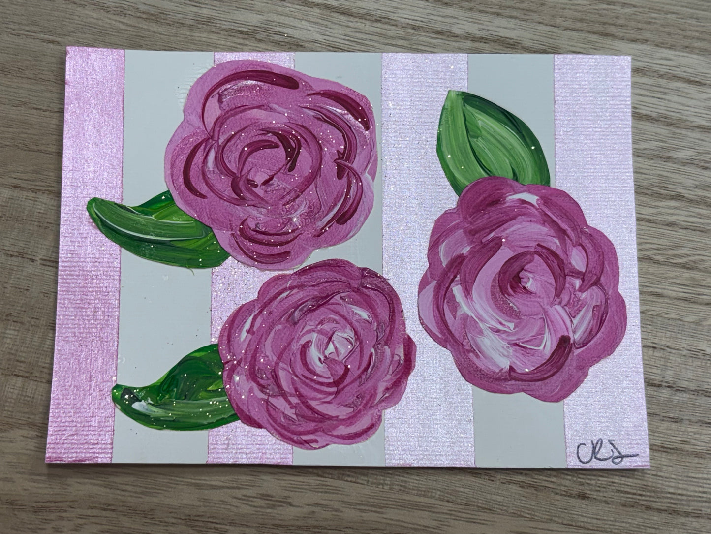 Carolyn Schwenke — Correspondances #1 — original postcard artwork