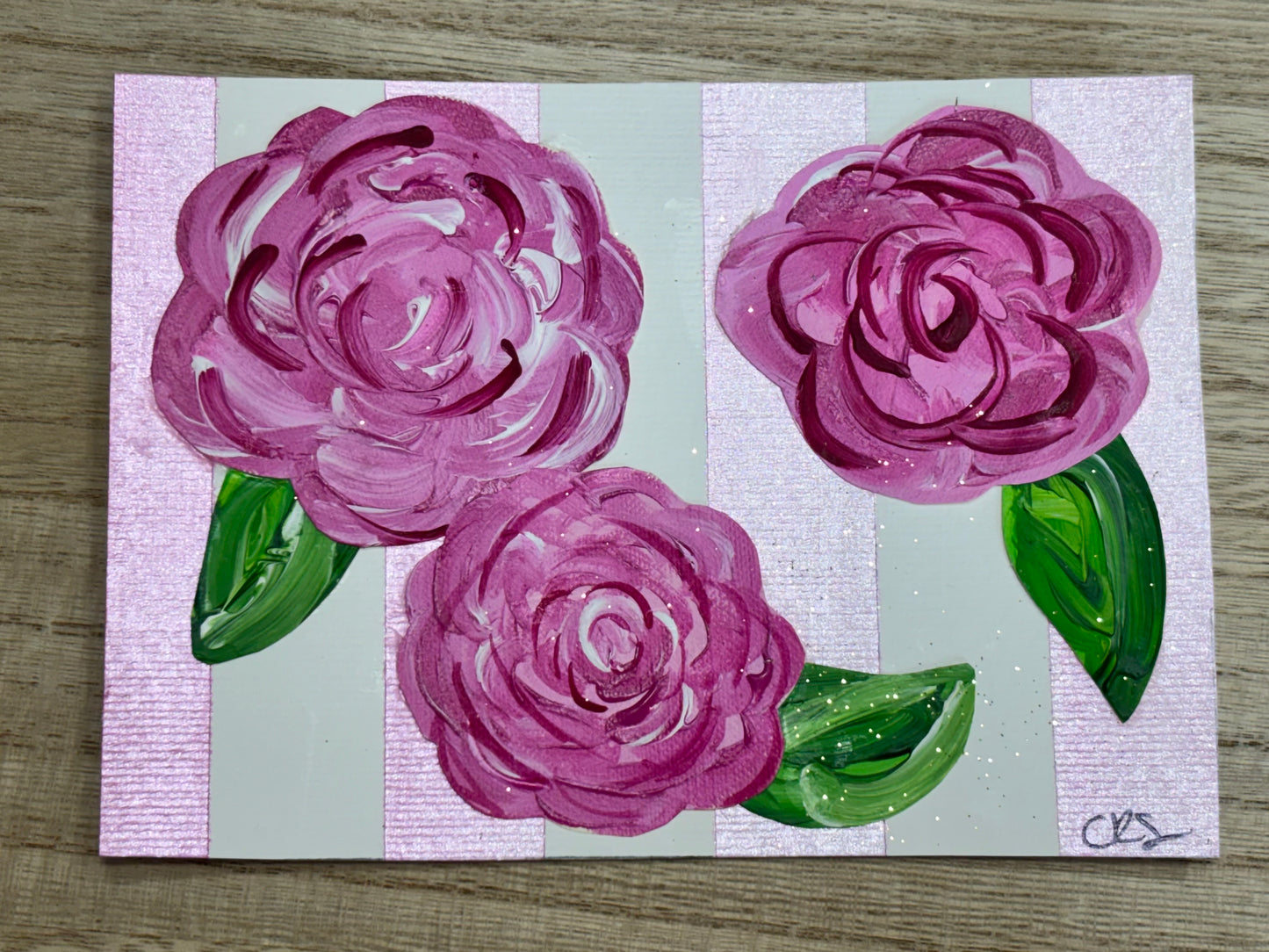 Carolyn Schwenke — Correspondances #3 — original postcard artwork