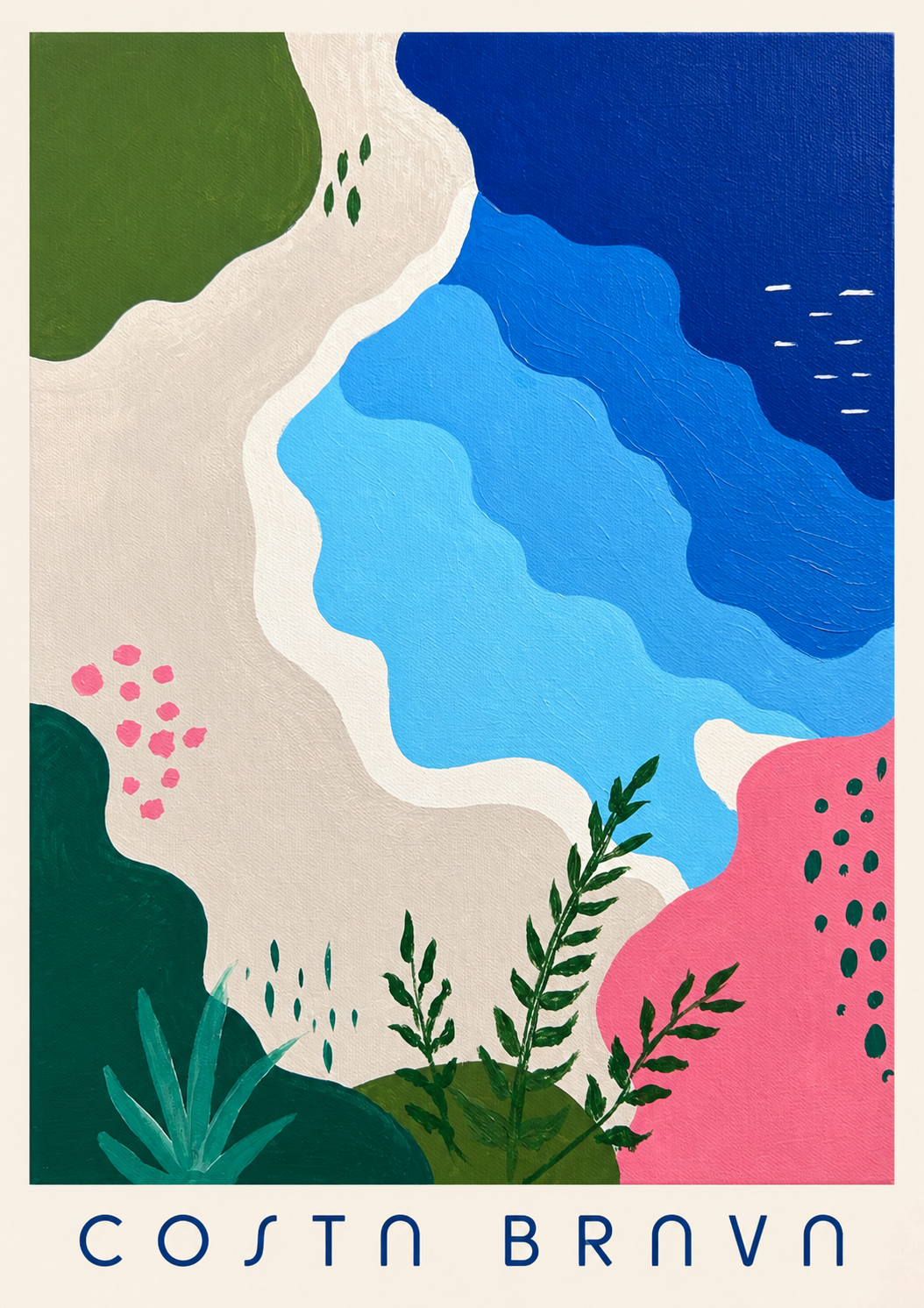 Catalina Pek — Correspondances #1 — original postcard artwork