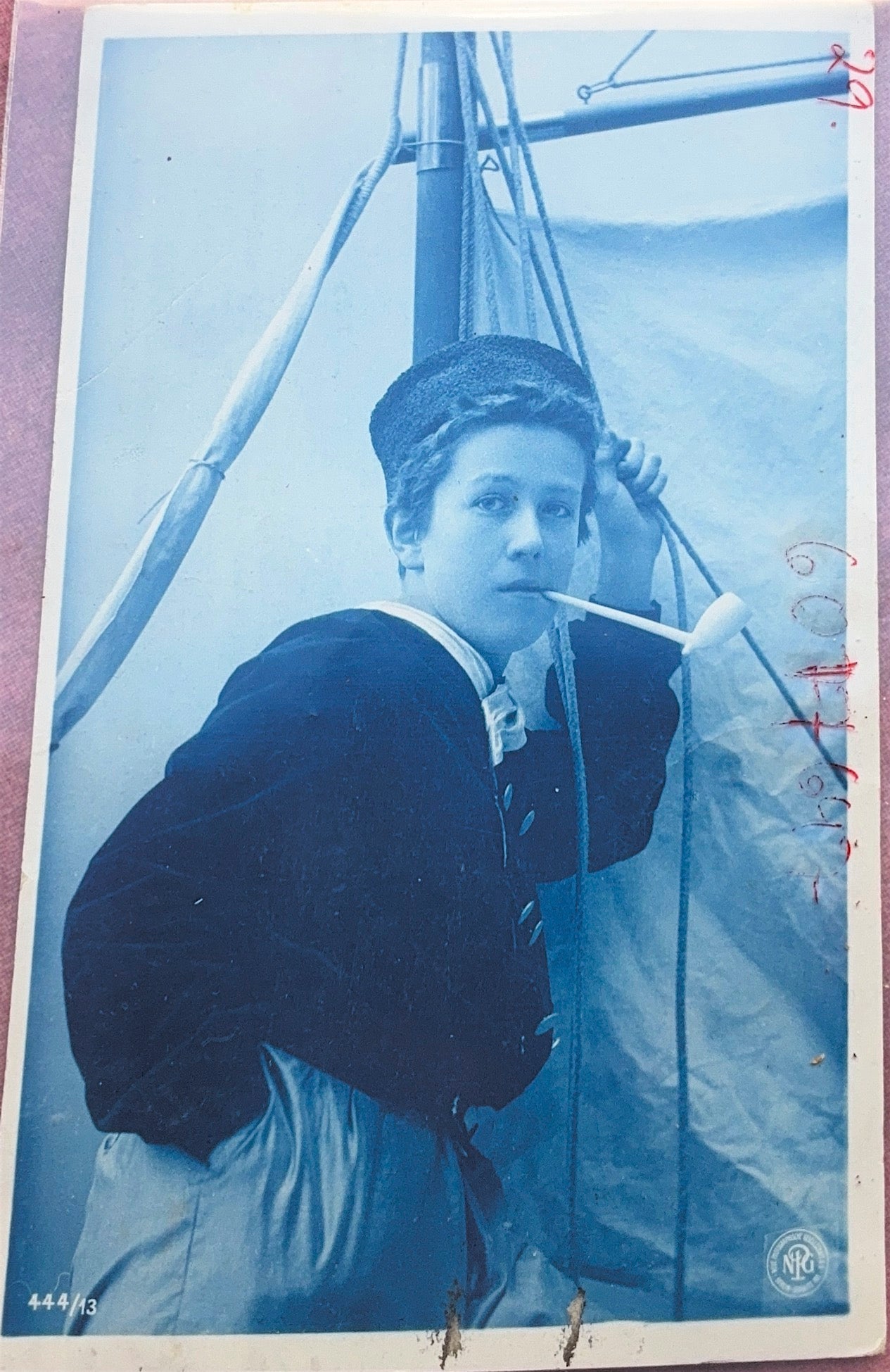 Chloé Andréhn Gernandt — Correspondances #1 — original postcard artwork