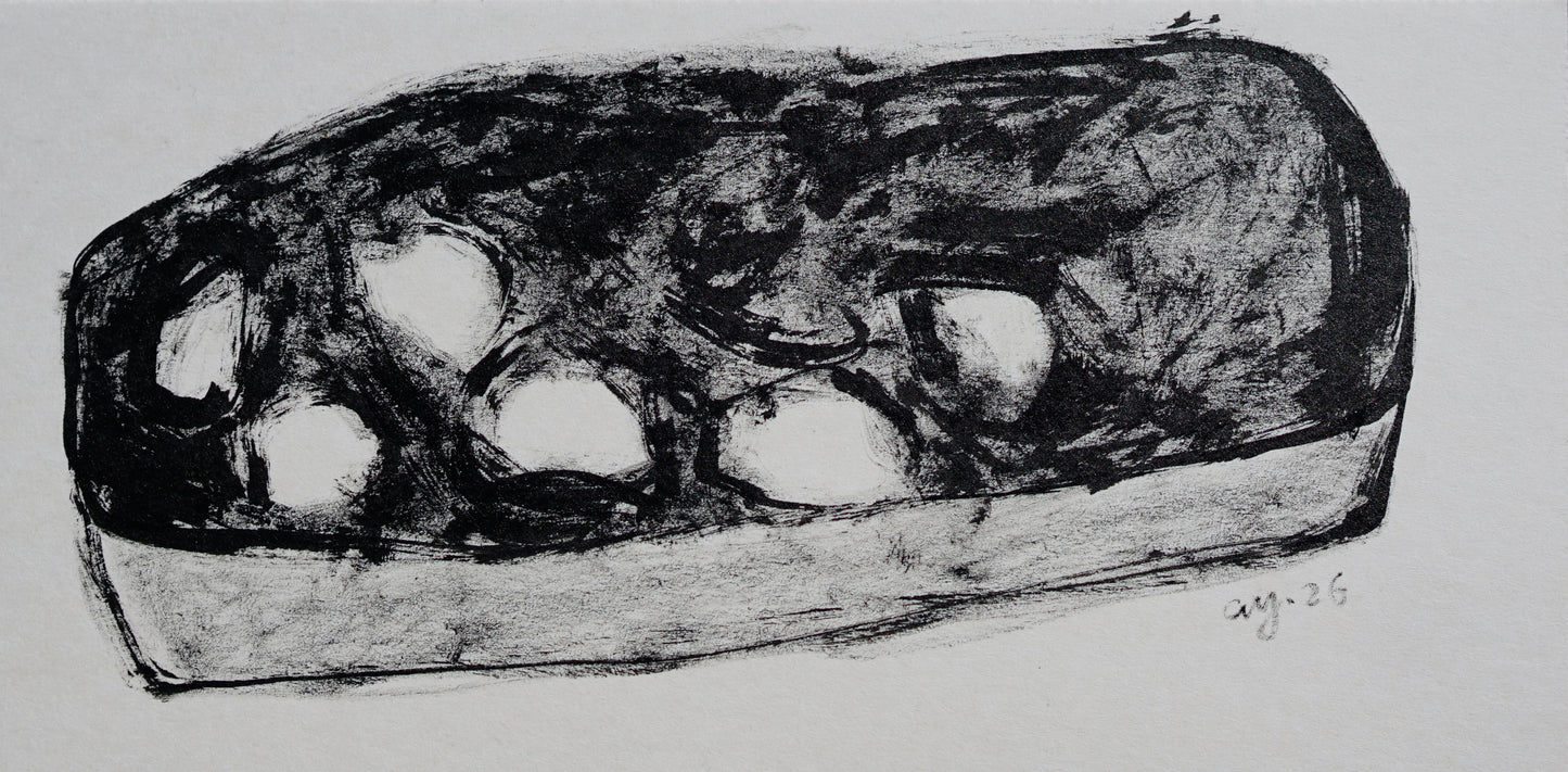 Coco Yang — Correspondances #2 — original postcard artwork