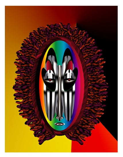 Daniel Brooking — Correspondances #2 — original postcard artwork