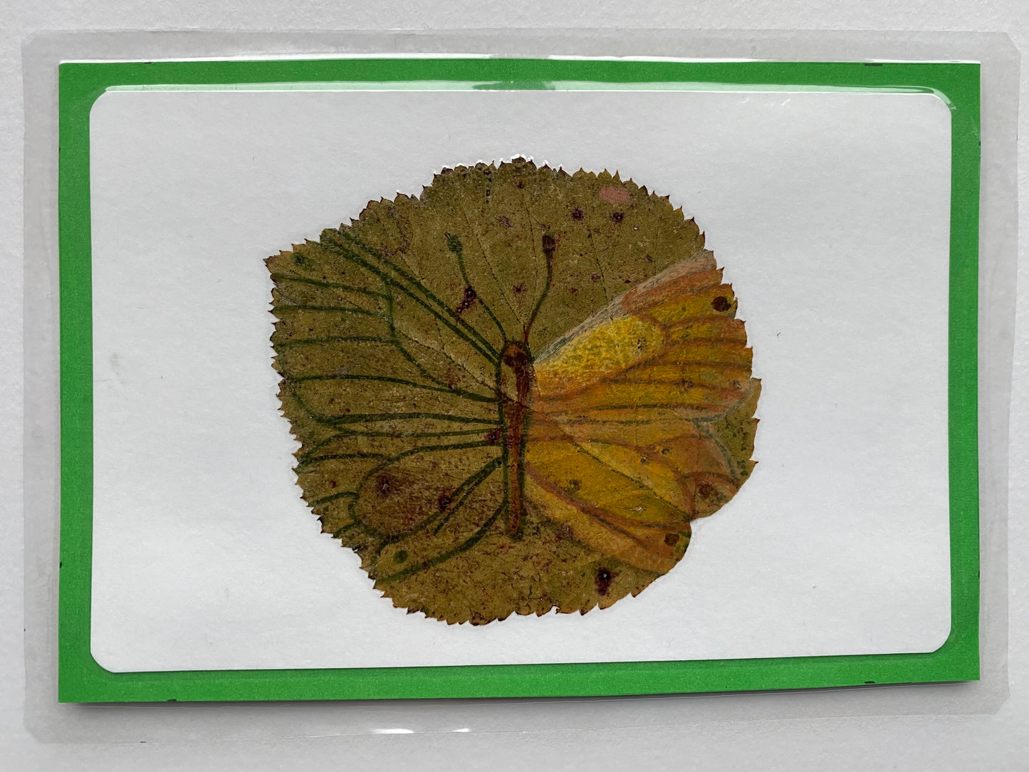 David Lowe — Correspondances #3 — original postcard artwork