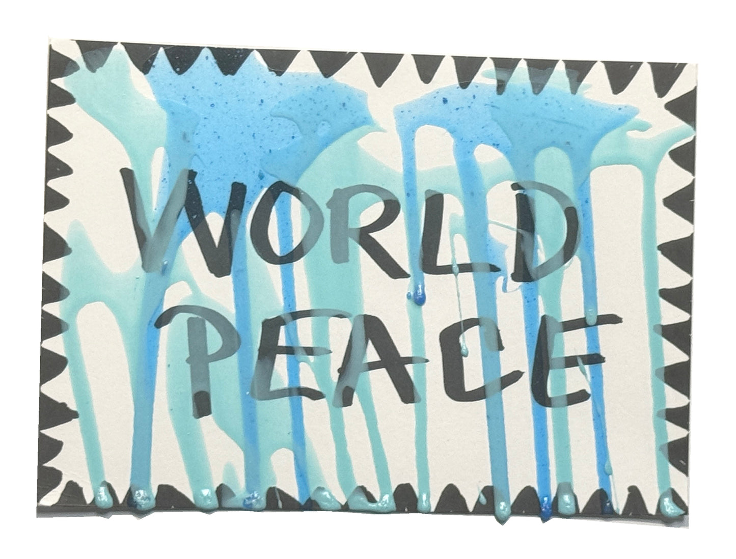Denise Ward-Brown — Correspondances #2 — original postcard artwork