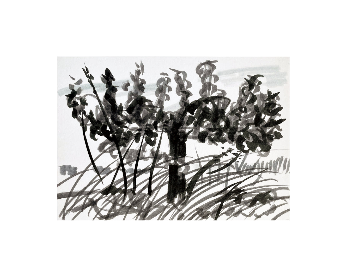 Doreen Wittenbols — Correspondances #3 — original postcard artwork