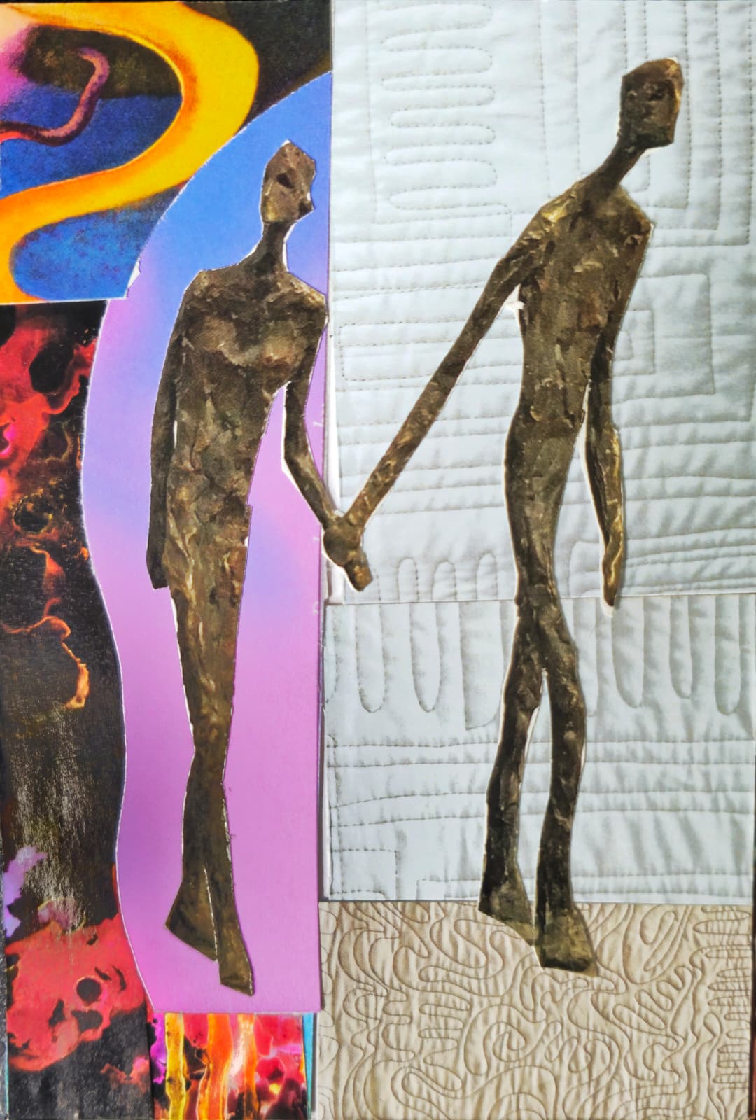 Ece Ugrasiz — Correspondances #1 — original postcard artwork