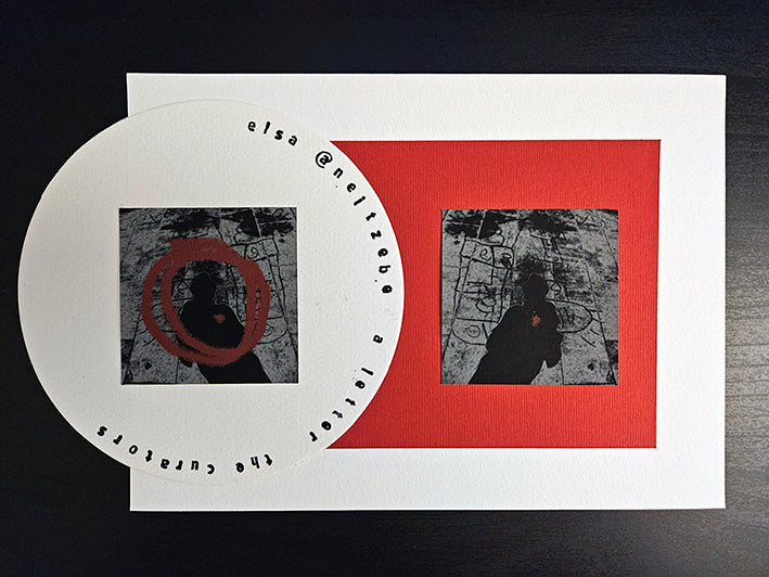 Elsa García Sánchez — Correspondances #3 — original postcard artwork