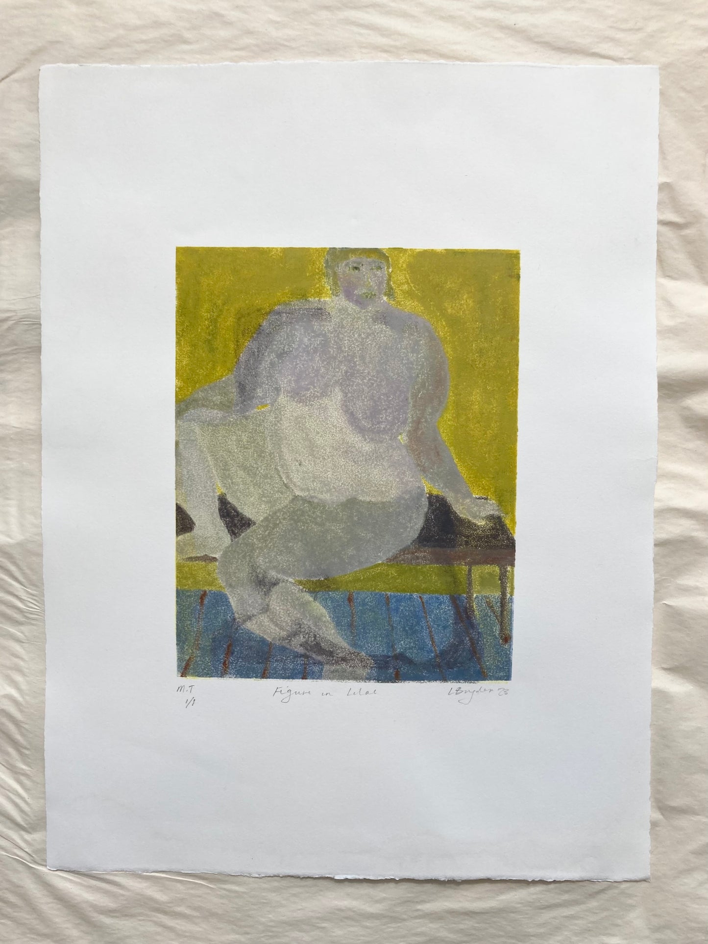 Figure in Lilac