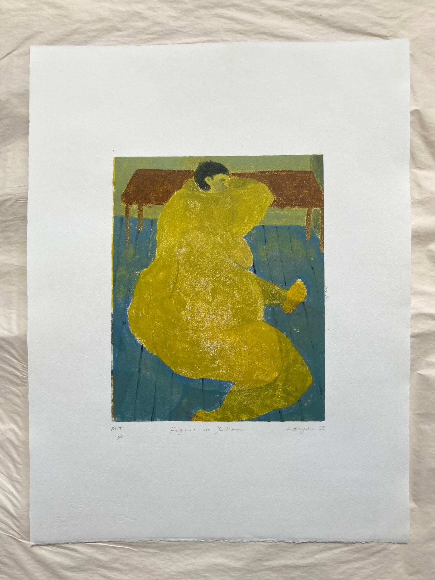 Figure in Yellow