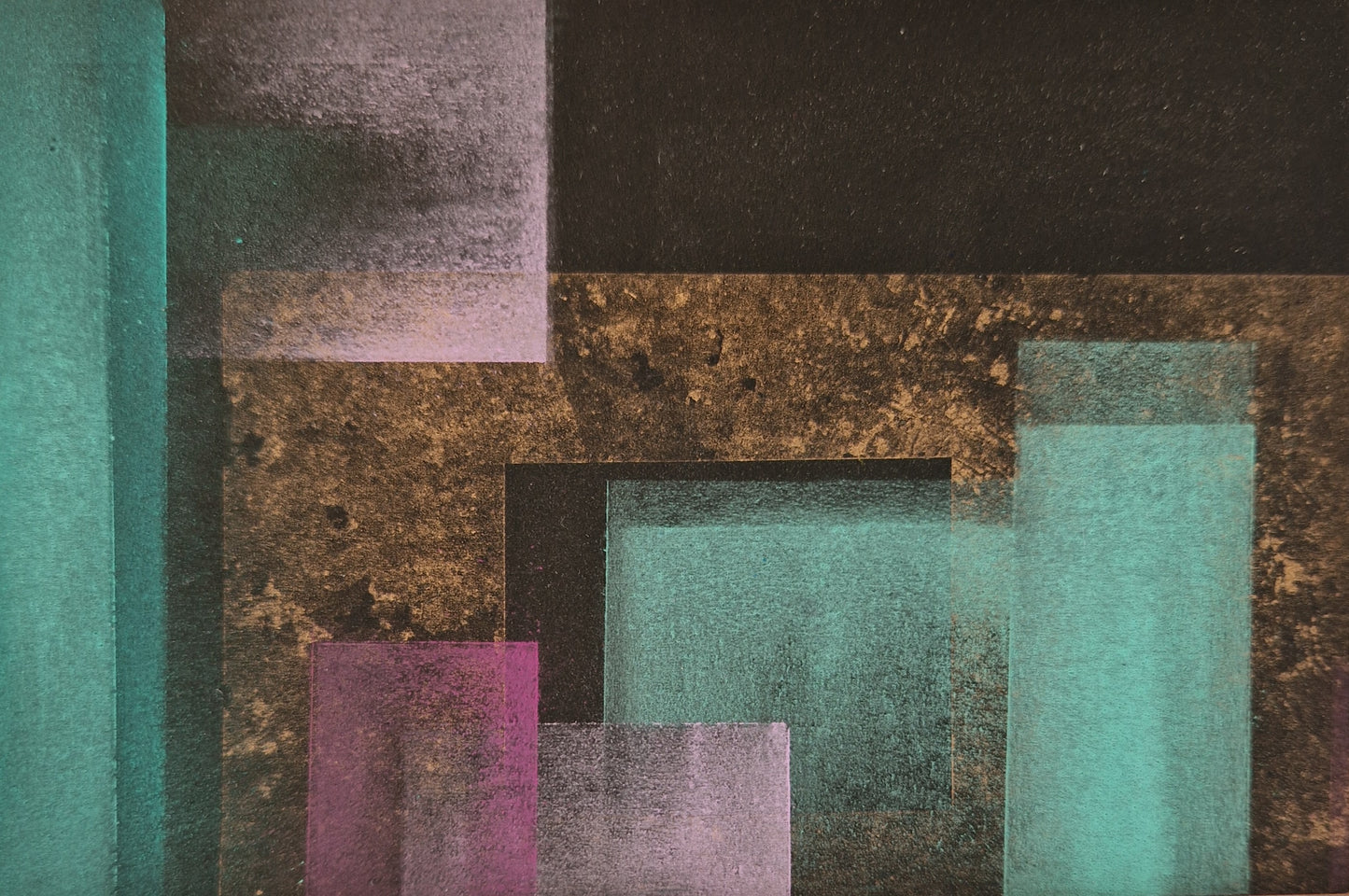 France Goujon — Correspondances #3 — original postcard artwork