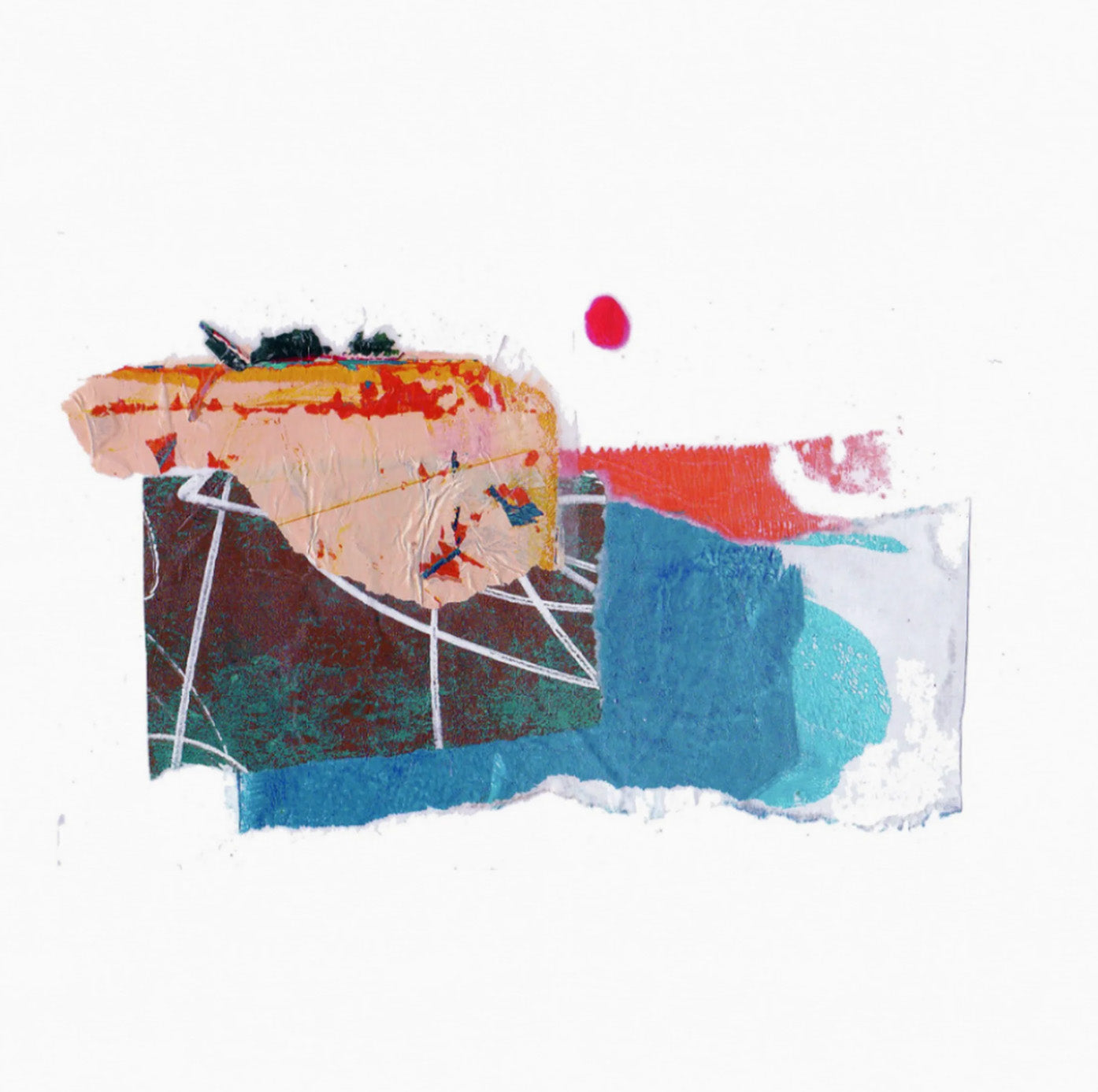 Frank den Os — Correspondances #2 — original postcard artwork