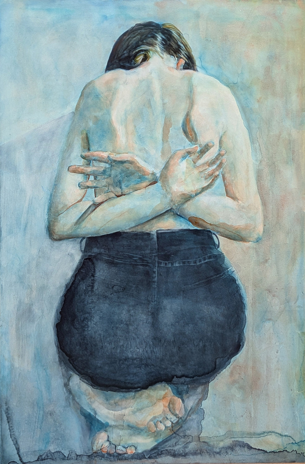 Gwen Manfrin — Correspondances #2 — original postcard artwork