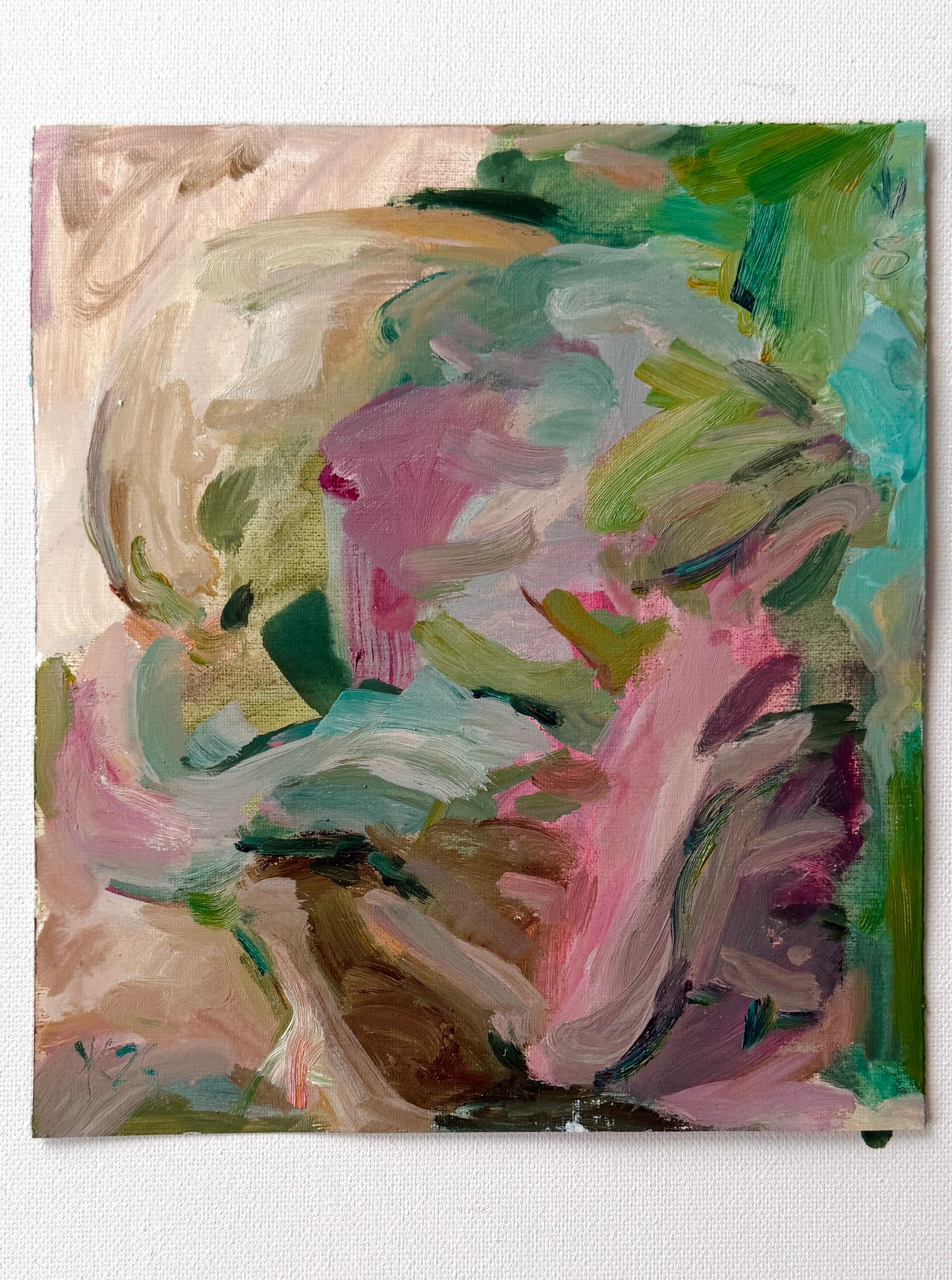 Jenia Demchenko — Correspondances #2 — original postcard artwork