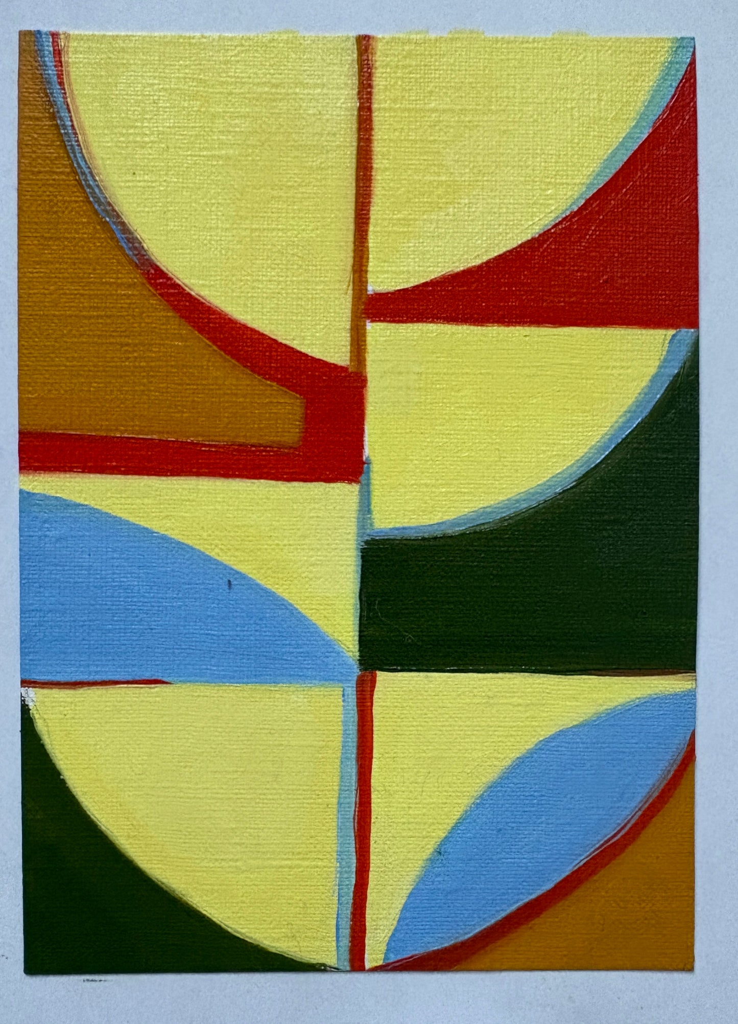 Jenifer Kobylarz — Correspondances #3 — original postcard artwork