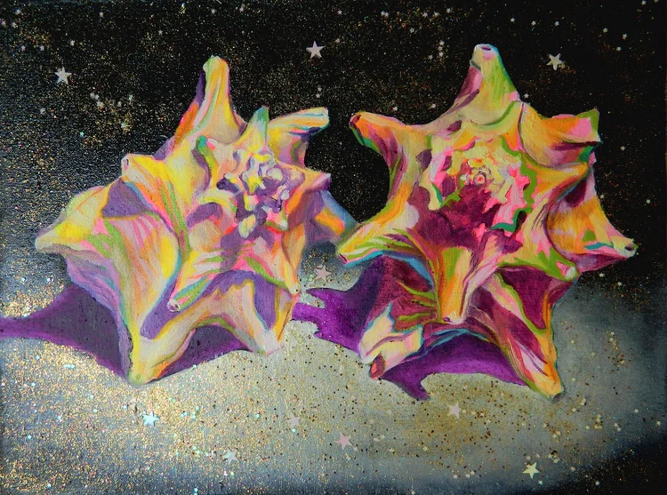 Jodee Gamel — Correspondances #3 — original postcard artwork