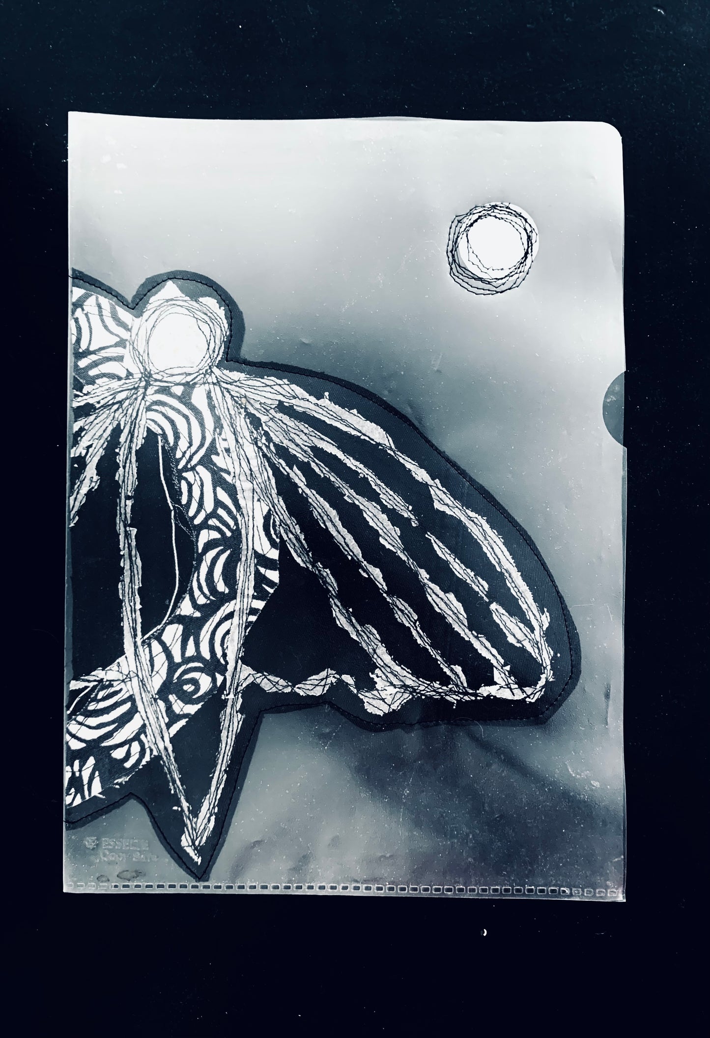 Johanna Törnqvist — Correspondances #1 — original postcard artwork