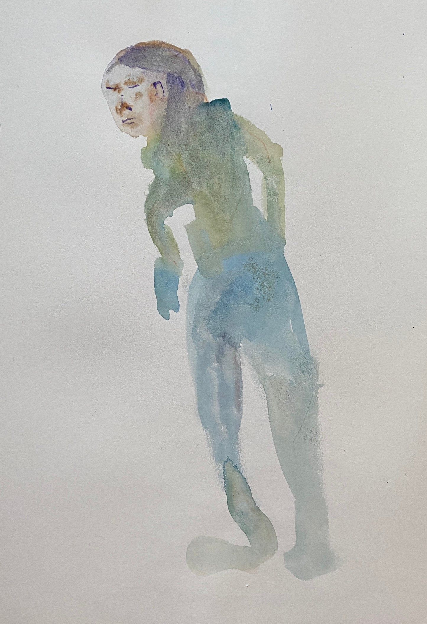 Justine Wake — Correspondances #1 — original postcard artwork