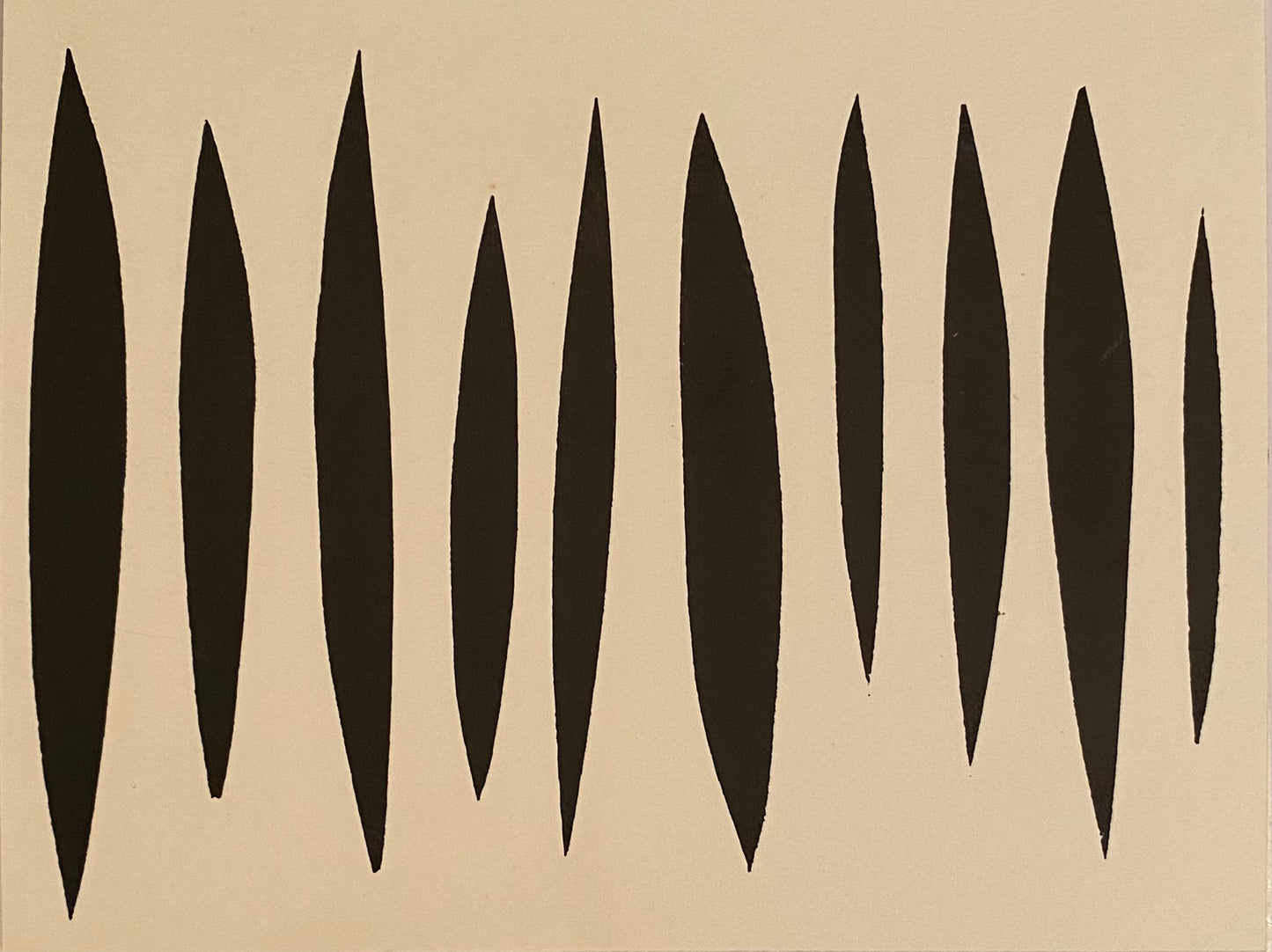 Karin Bastos — Correspondances #1 — original postcard artwork