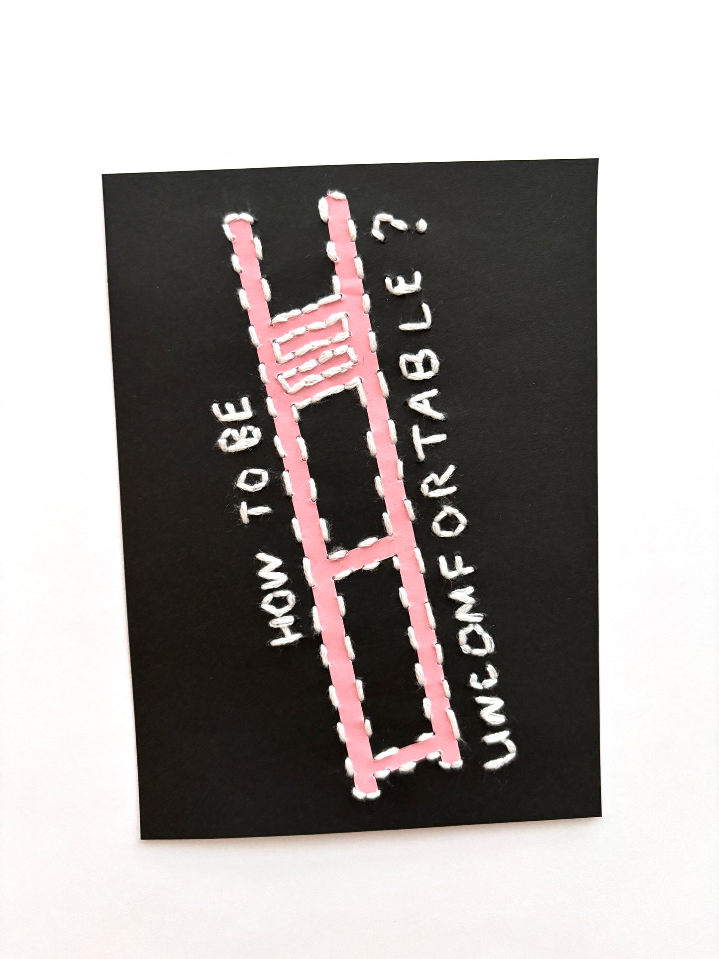 Kate Vagurina — Correspondances #1 — original postcard artwork
