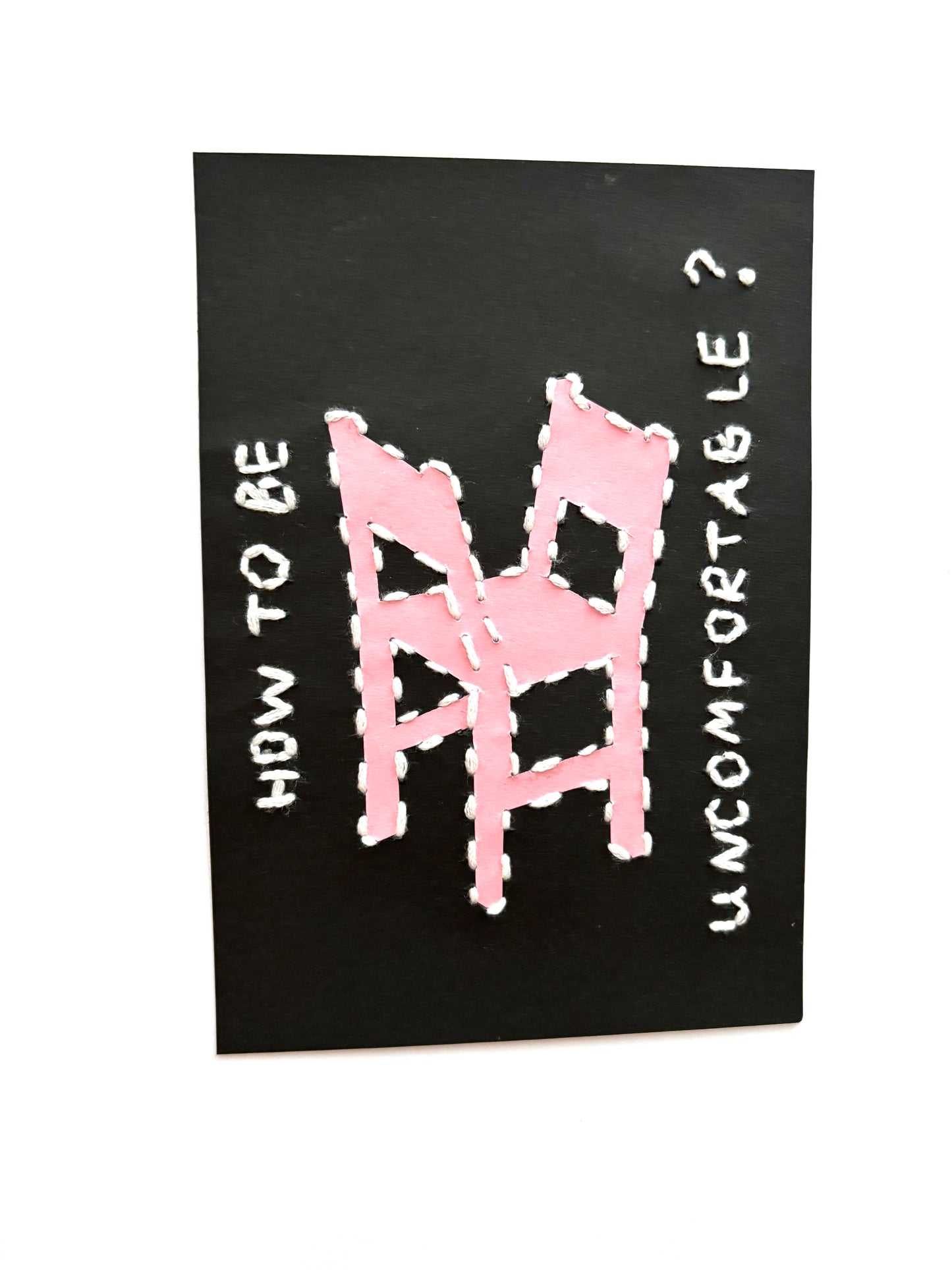 Kate Vagurina — Correspondances #3 — original postcard artwork