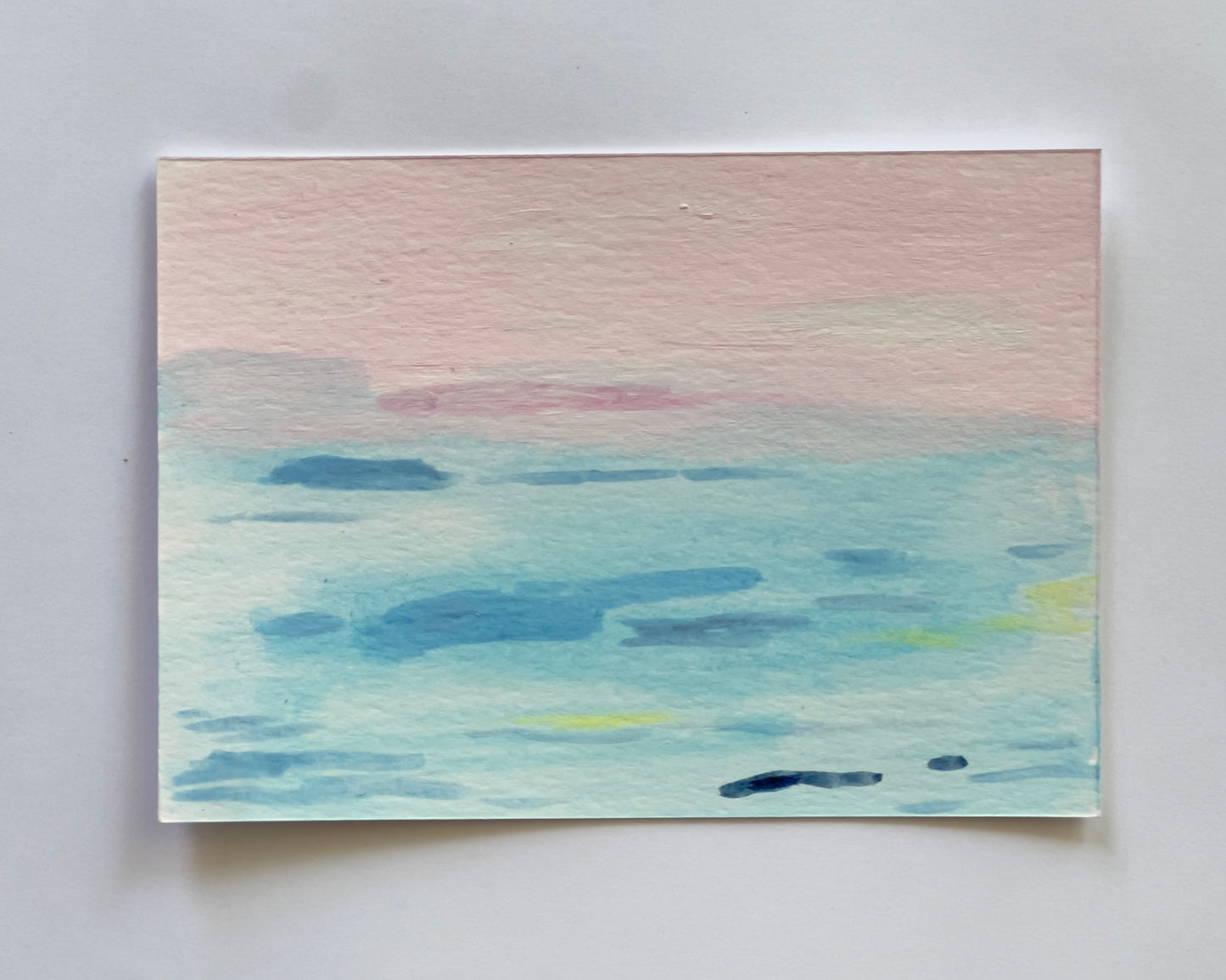 Kevin Eason — Correspondances #3 — original postcard artwork