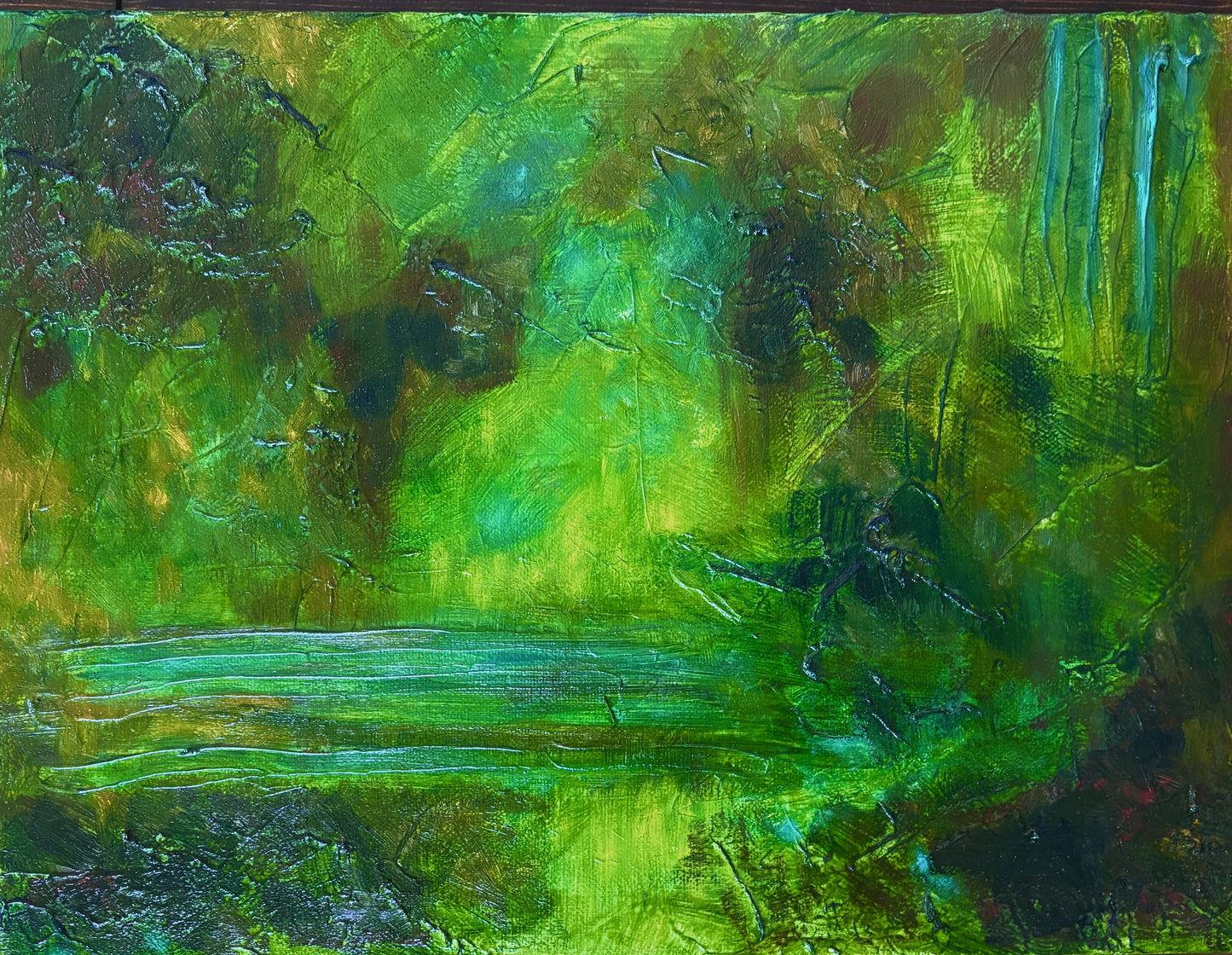 Leila Anglade — Correspondances #3 — original postcard artwork