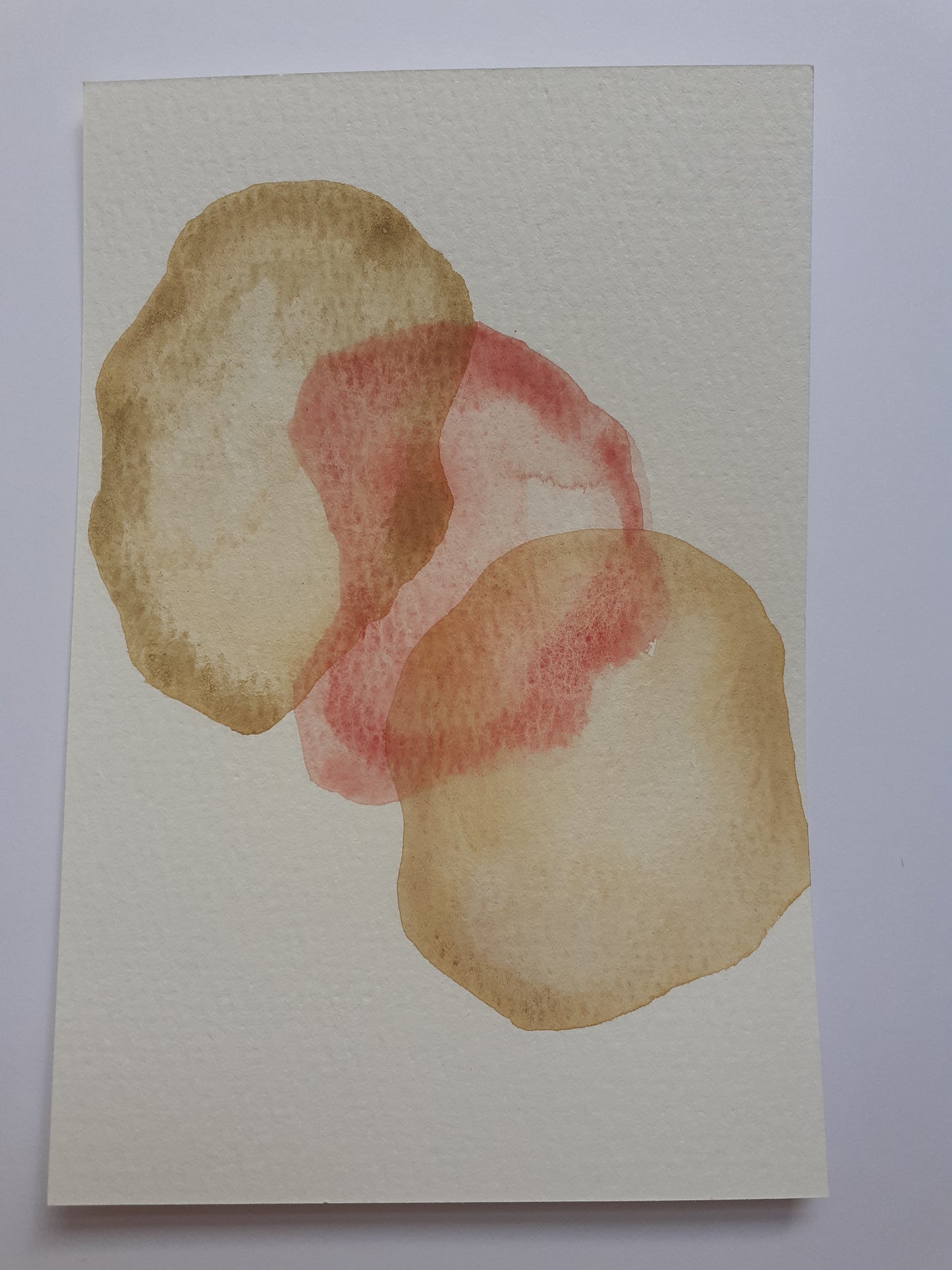 Leonie Kluepfel — Correspondances #2 — original postcard artwork