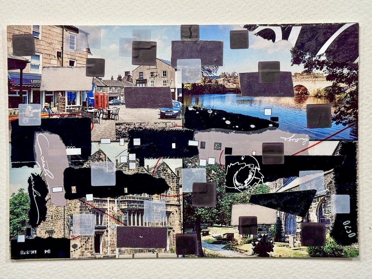 Litha Fox — Correspondances #2 — original postcard artwork