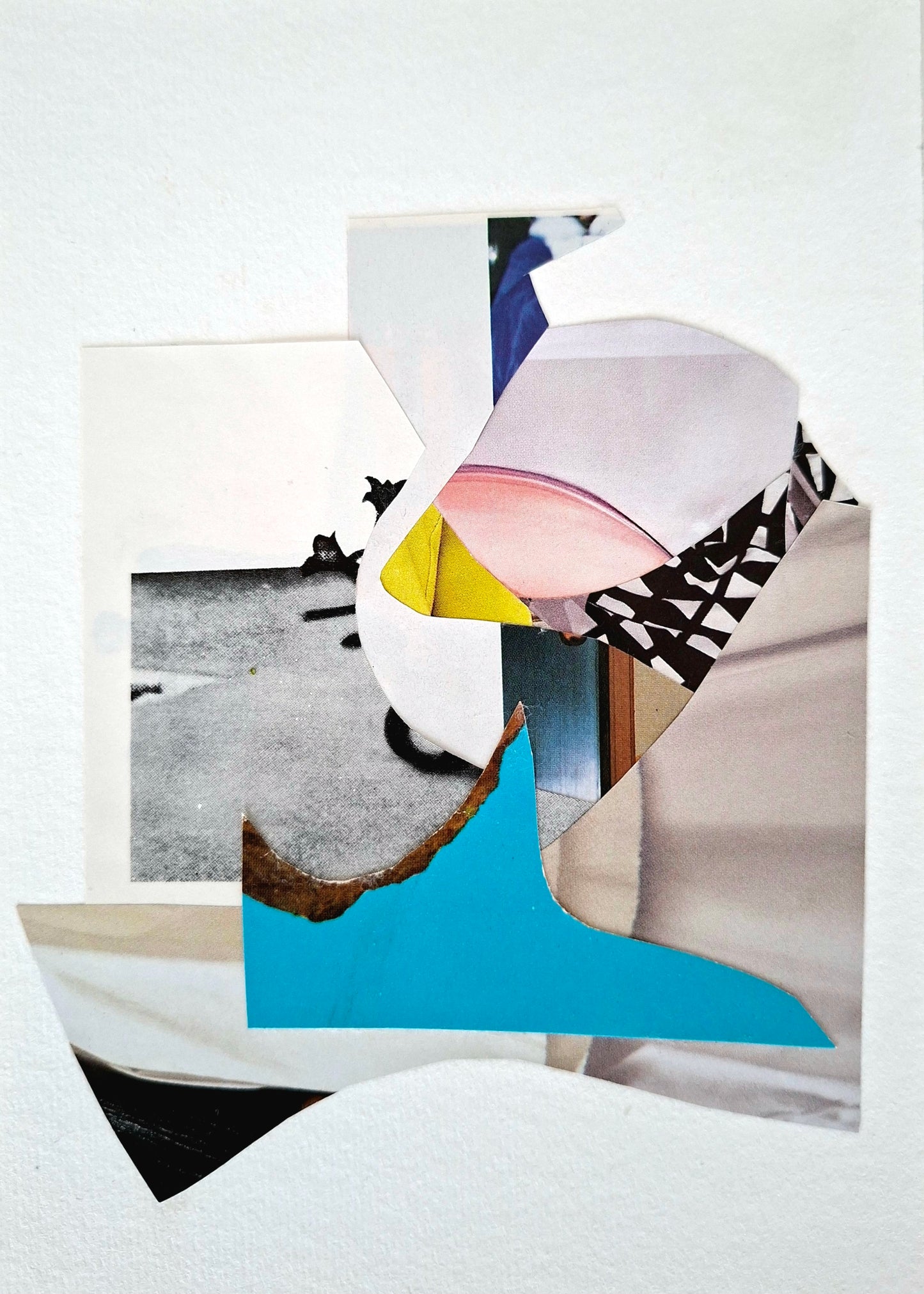 Livia Marinescu — Correspondances #1 — original postcard artwork