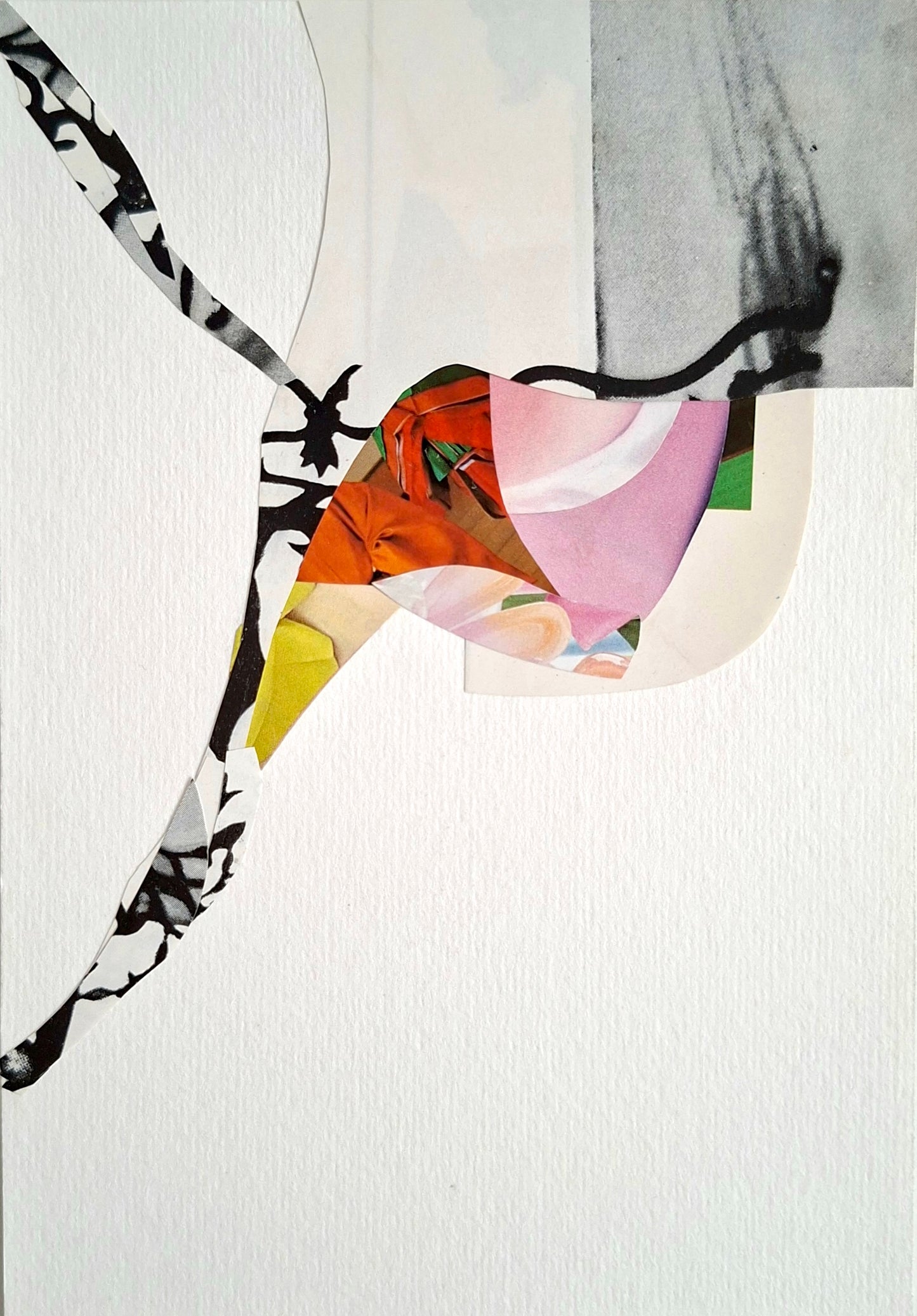 Livia Marinescu — Correspondances #2 — original postcard artwork
