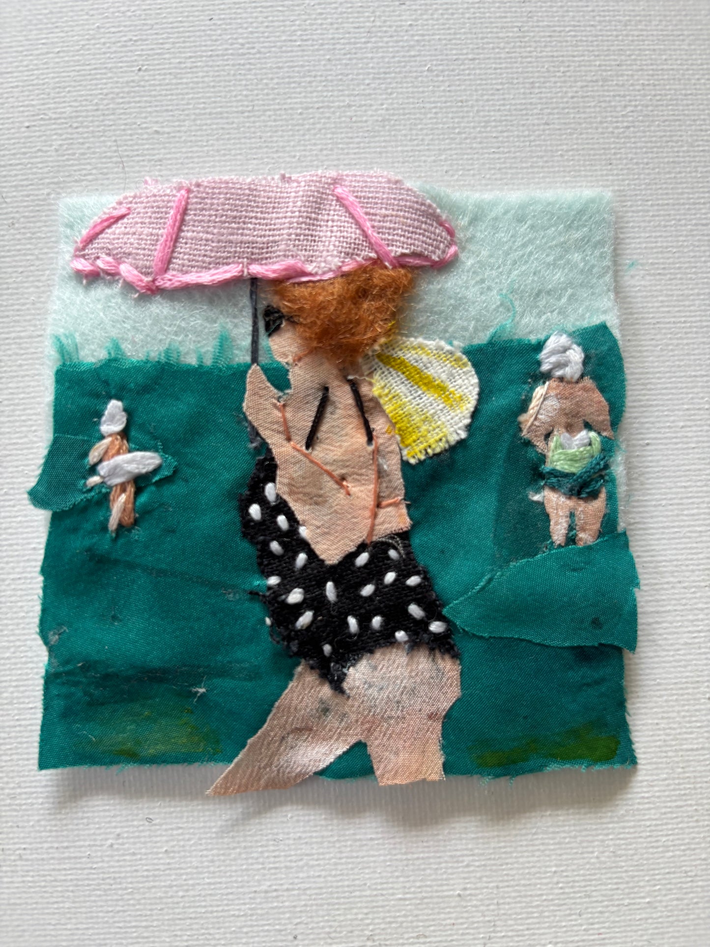 Lotte van Schijndel — Correspondances #2 — original postcard artwork