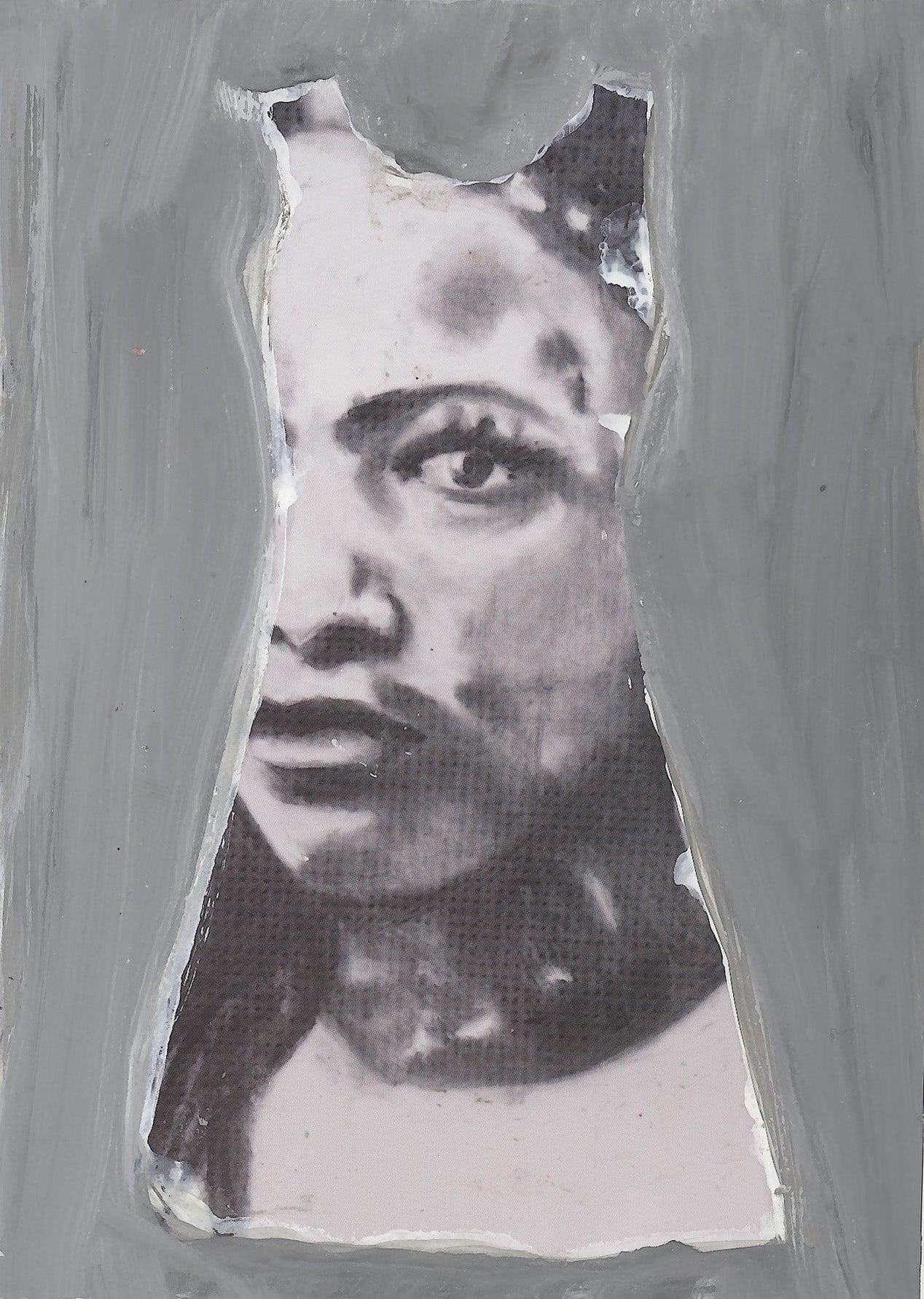 Lynda Deutz — Correspondances #2 — original postcard artwork