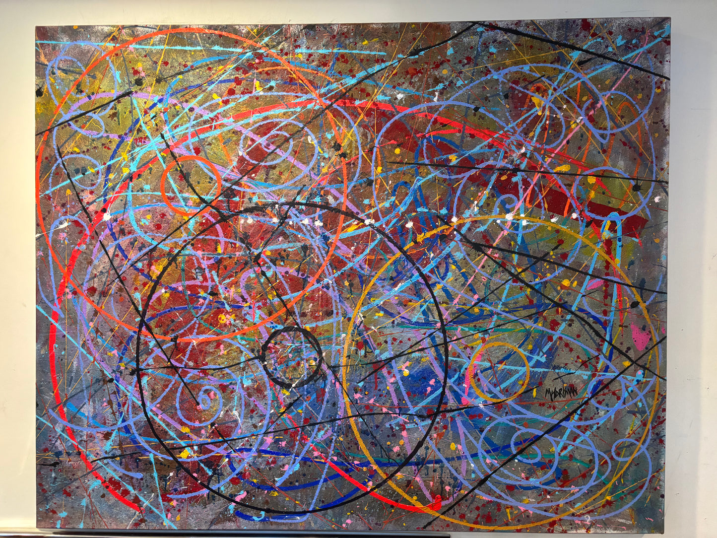 Marci Hartman — Correspondances #2 — original postcard artwork