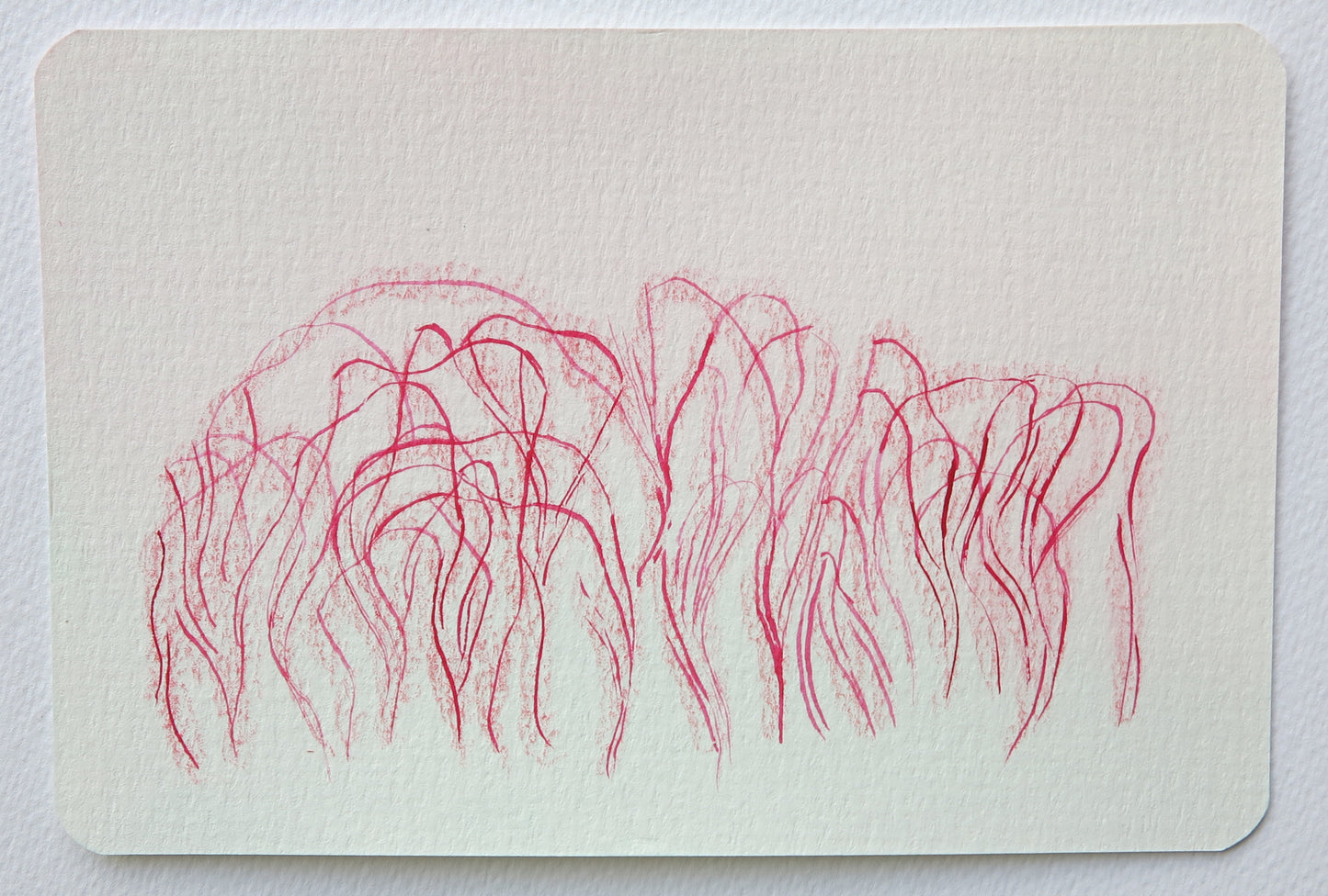 Marielle Degioanni — Correspondances #2 — original postcard artwork