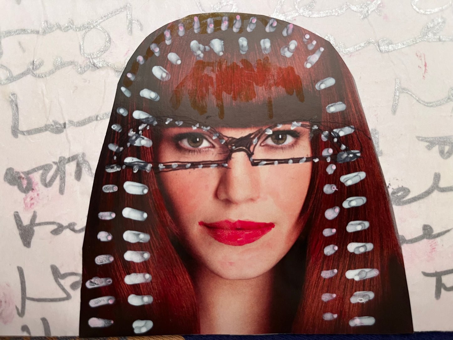 MarissaDW Decepida-Wong — Correspondances #2 — original postcard artwork
